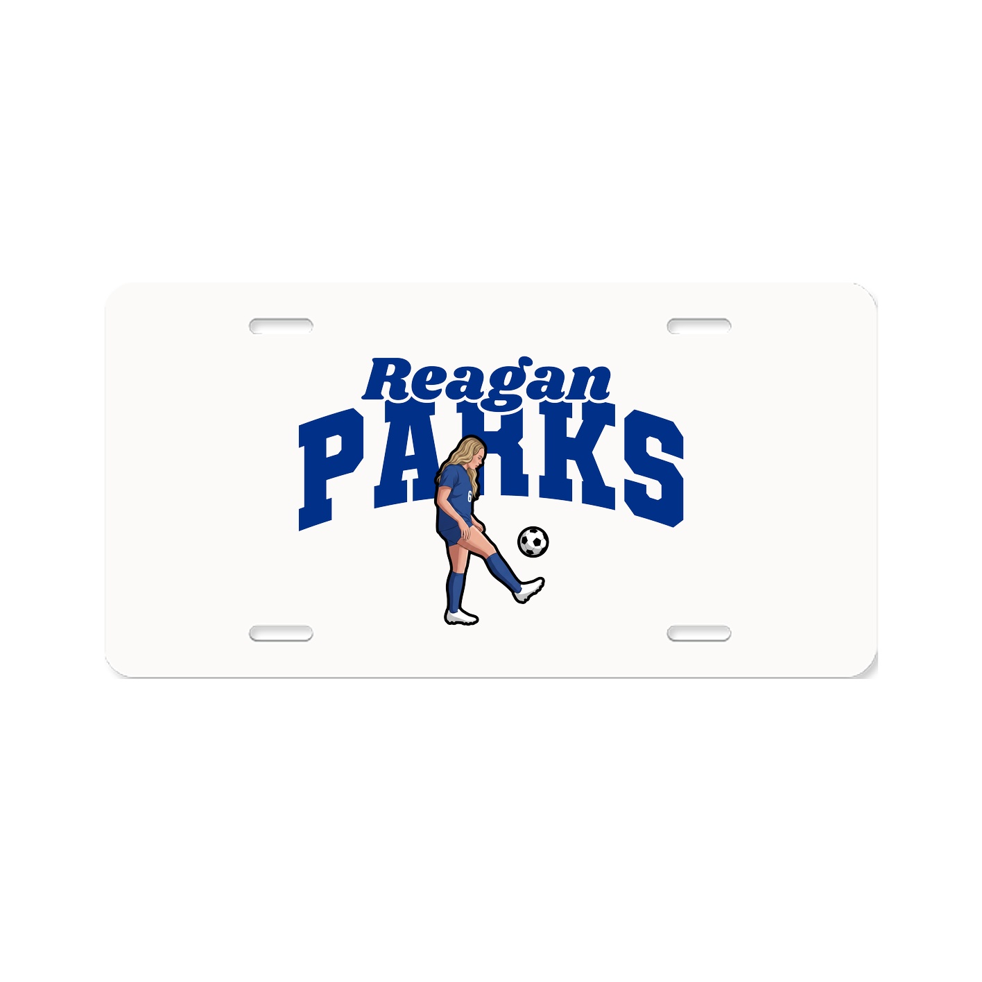 License Plate — Signature Arch in Classic