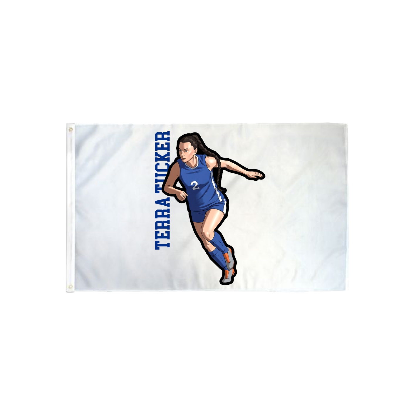3x5 Flag — Name Vertical in Classic