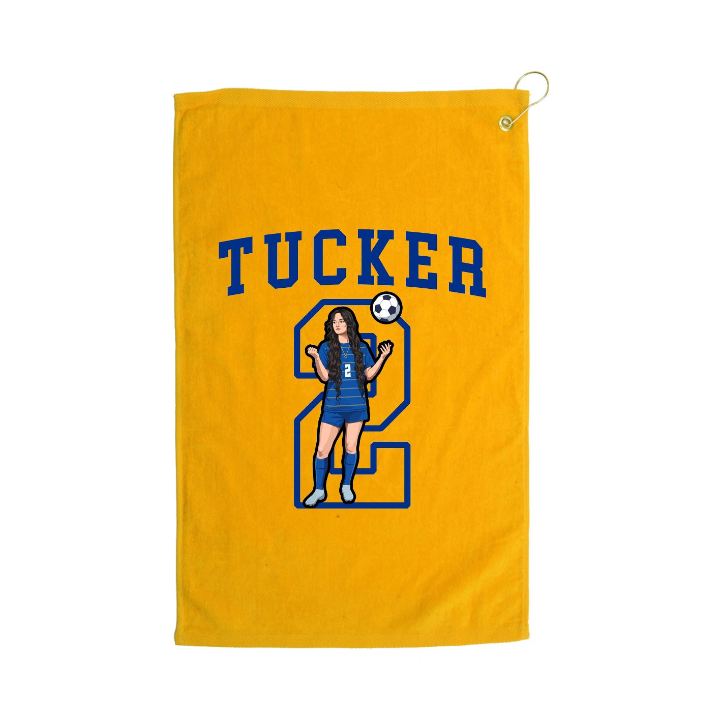 Golf Towel — Shirsey in Gold