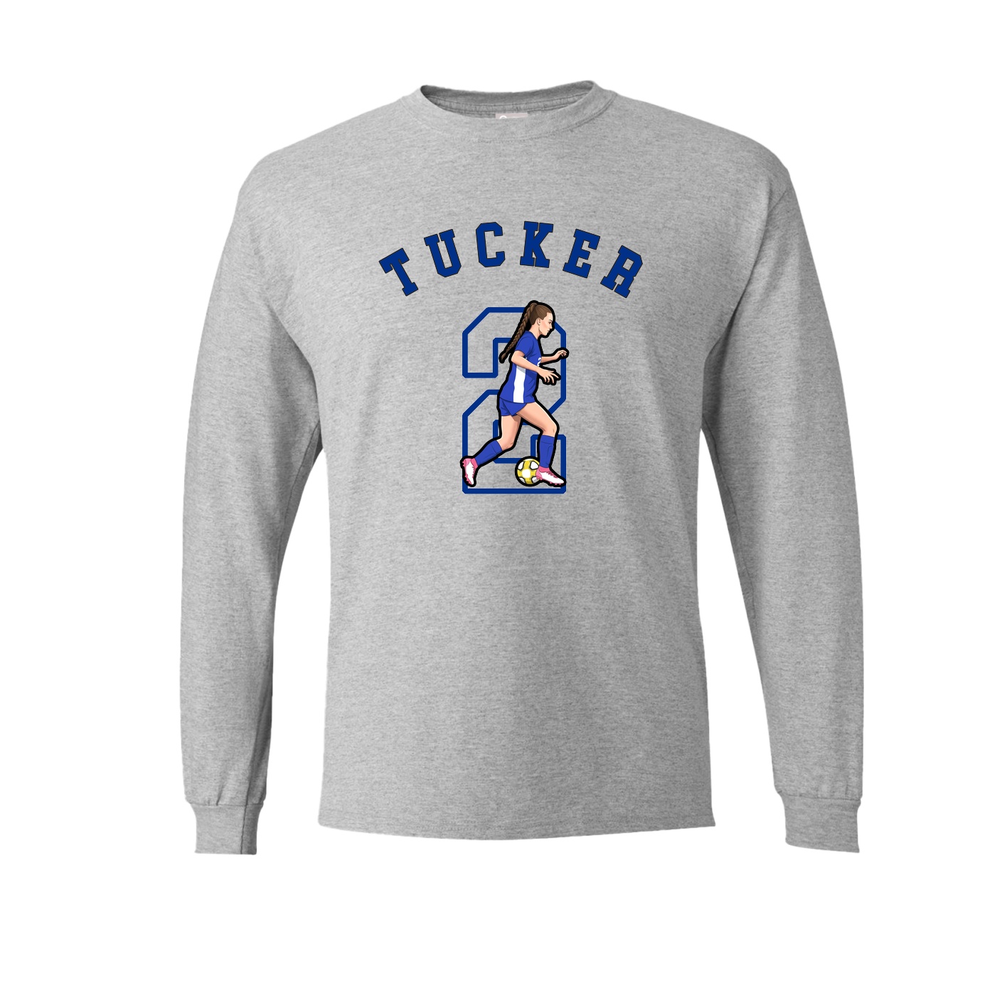 Long Sleeve Tee — Shirsey Arch in Grey