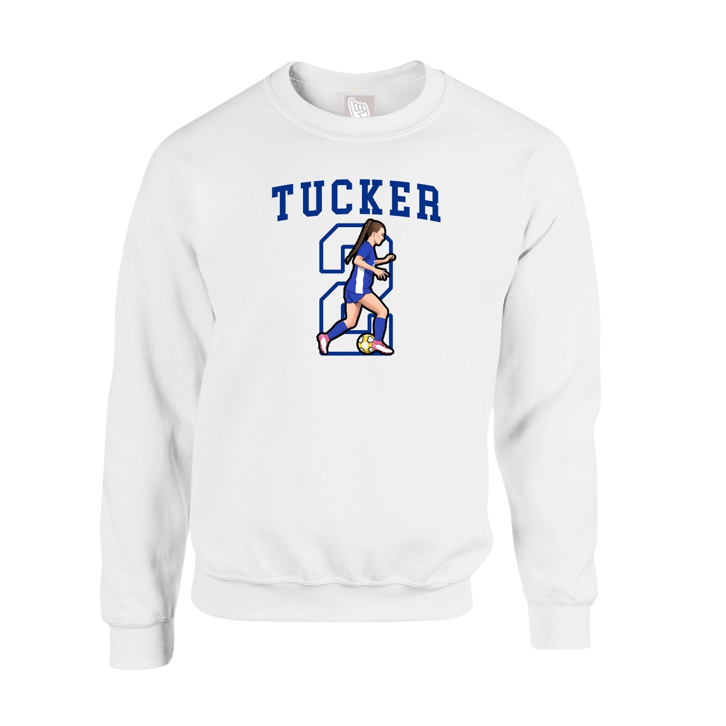 Fleece Crew — Shirsey in White