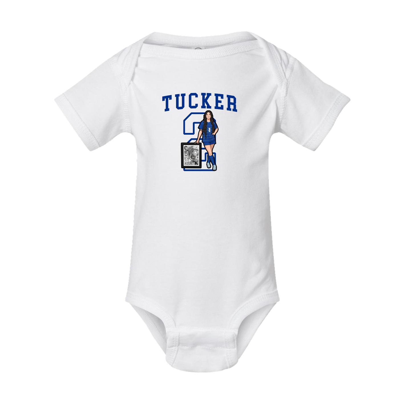 Baby Onesie — Shirsey in White