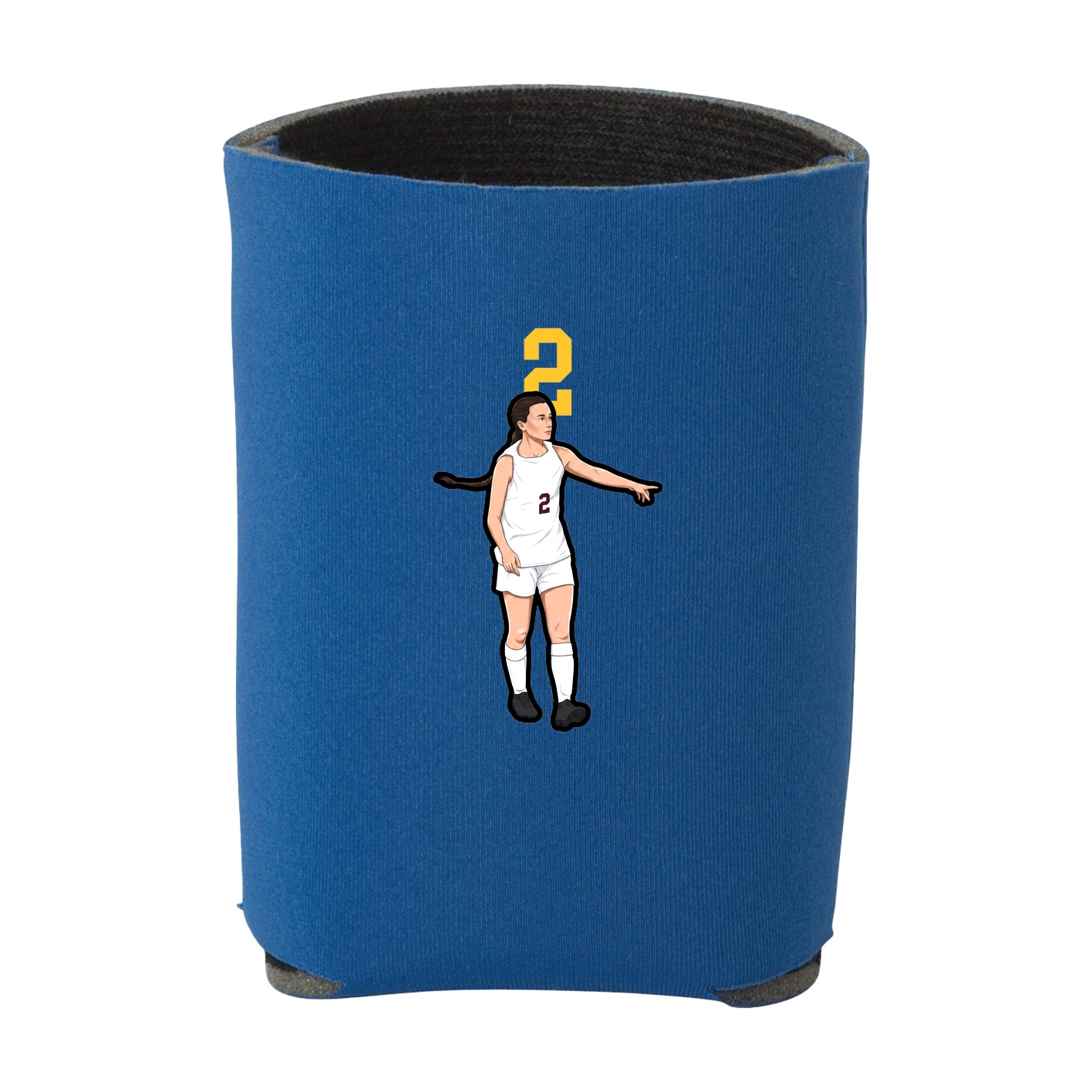 Can Holder — Number Top in Royal
