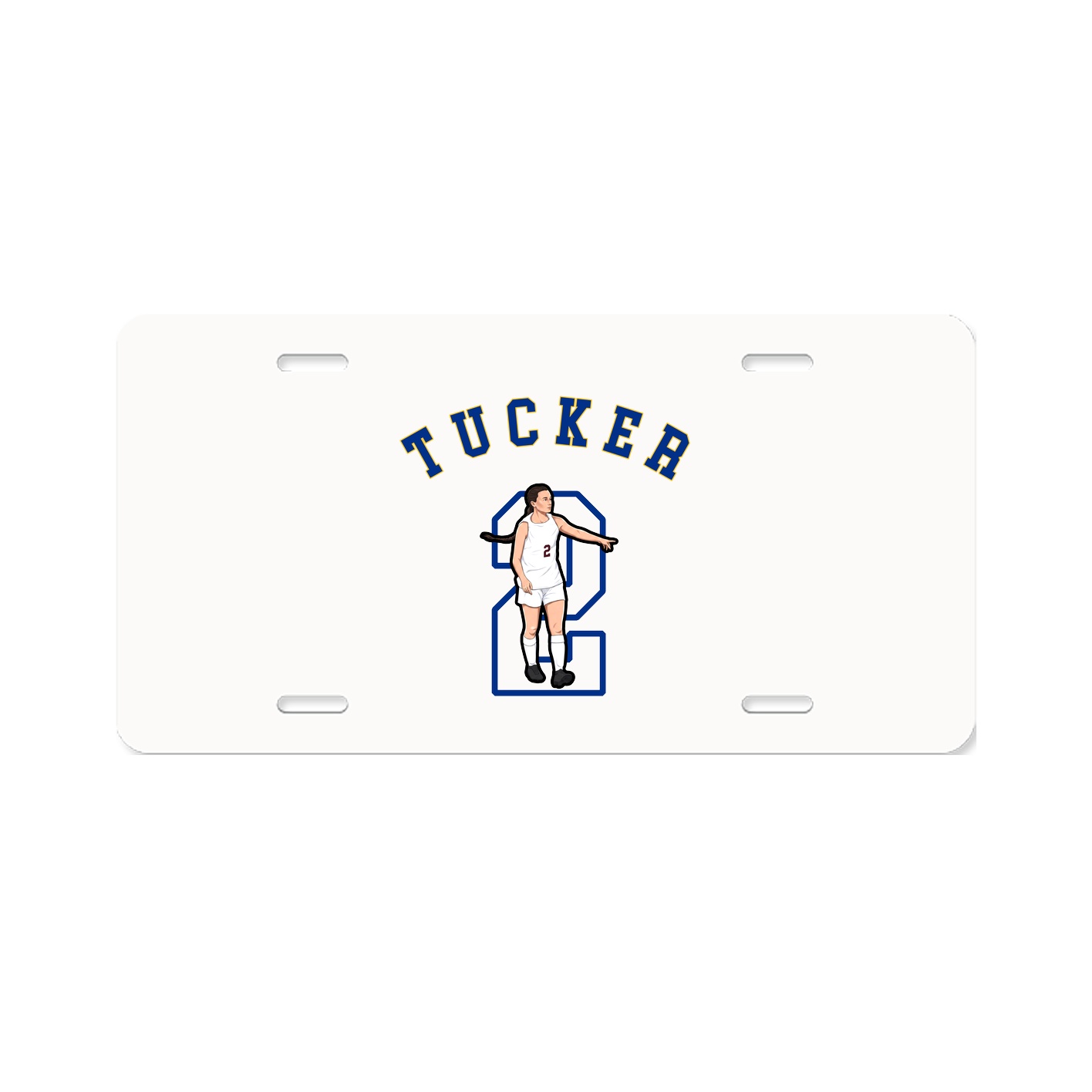 License Plate — Shirsey Arch in Classic