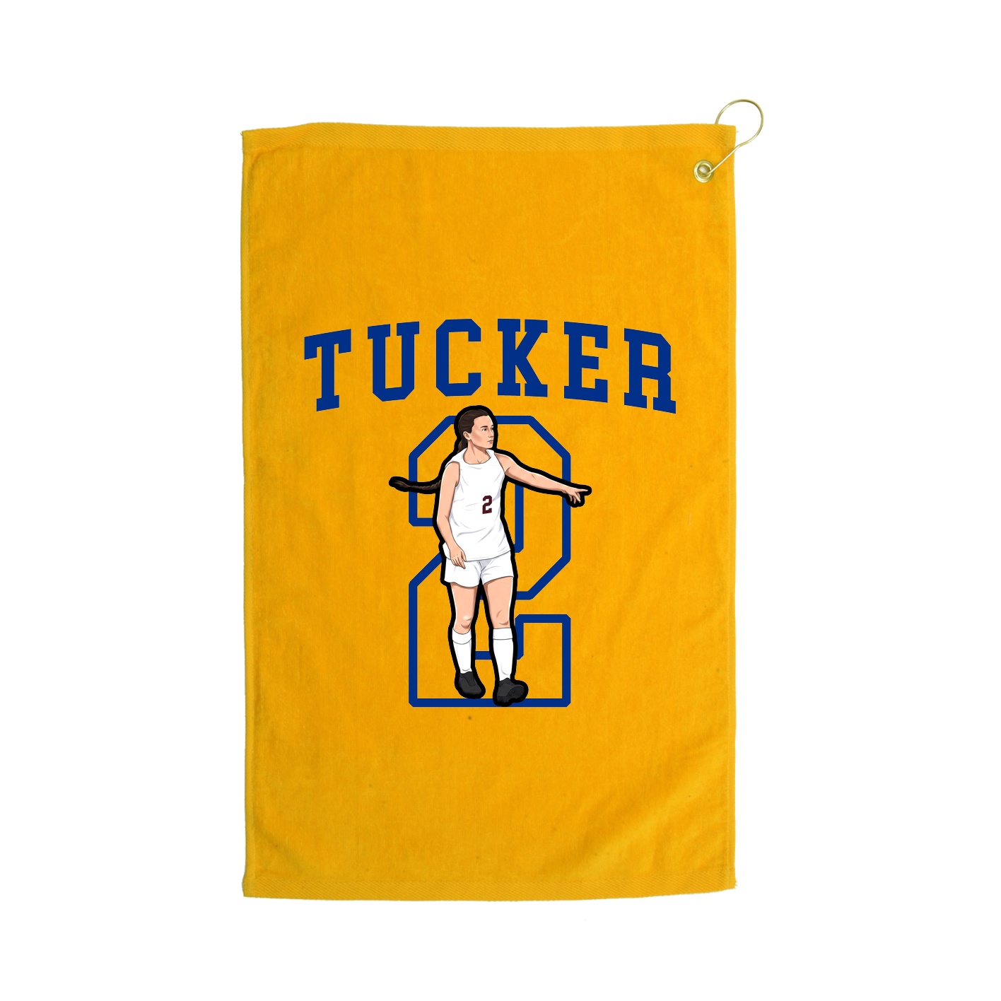 Golf Towel — Shirsey in Gold