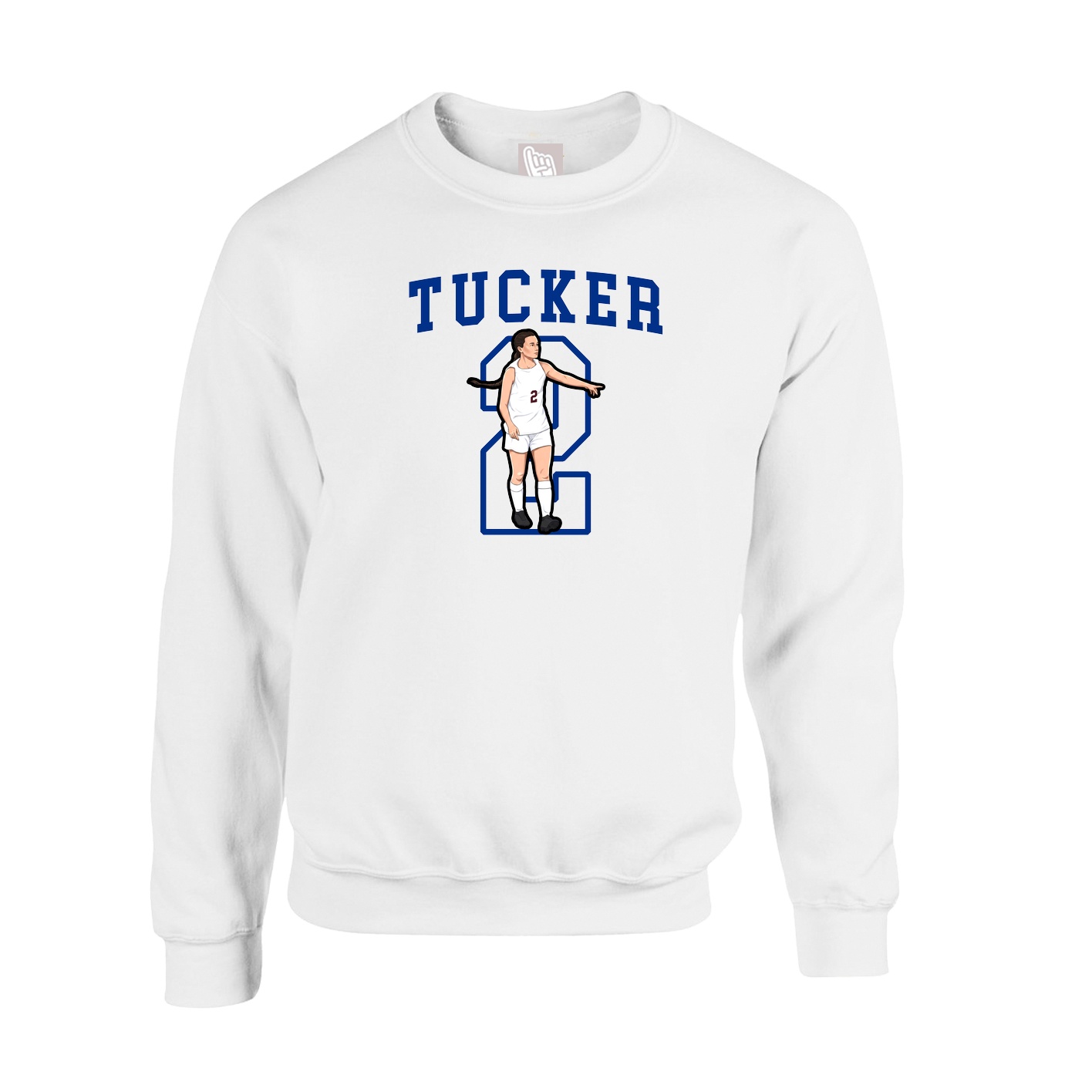 Fleece Crew — Shirsey in White