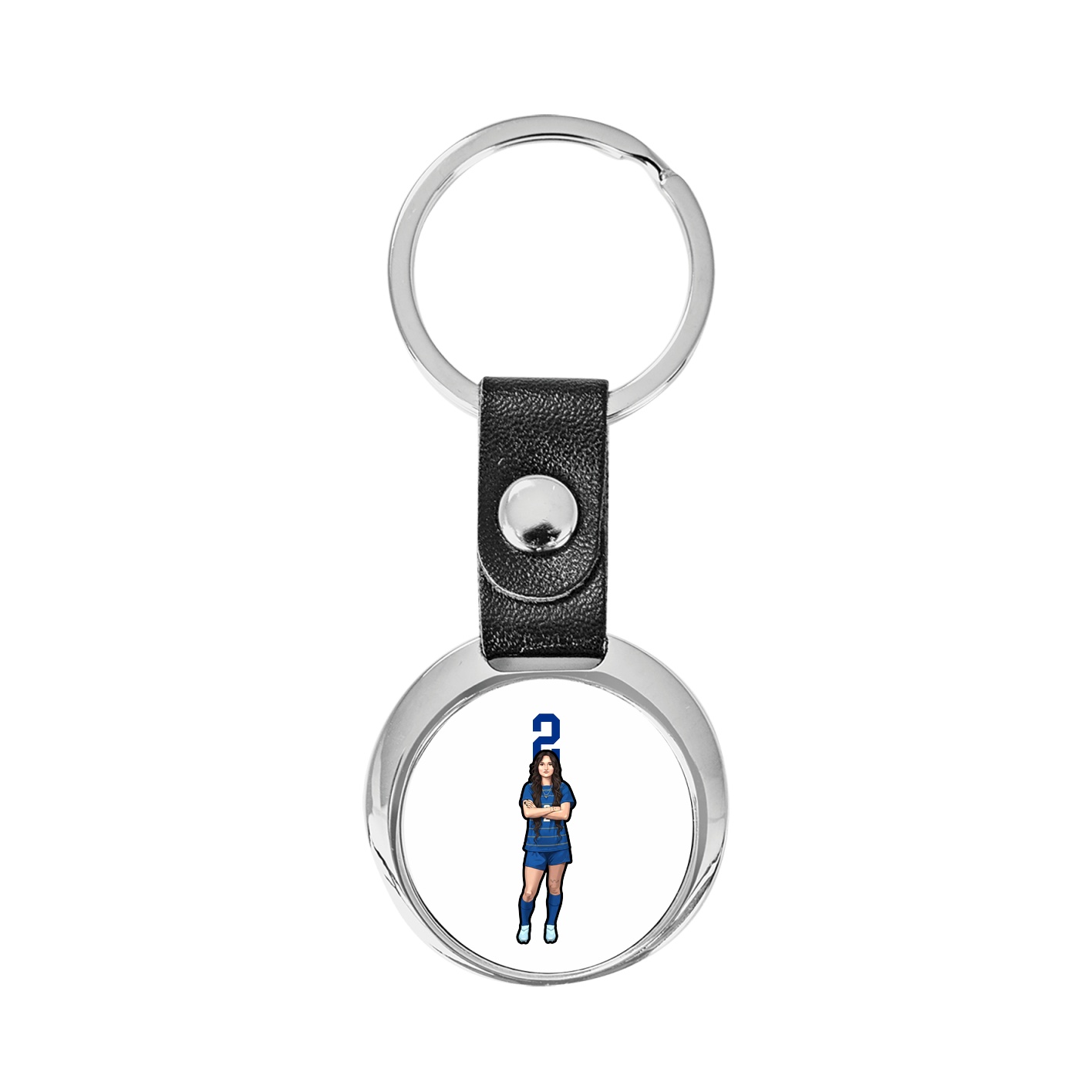 Key Chain — Number Top in Classic