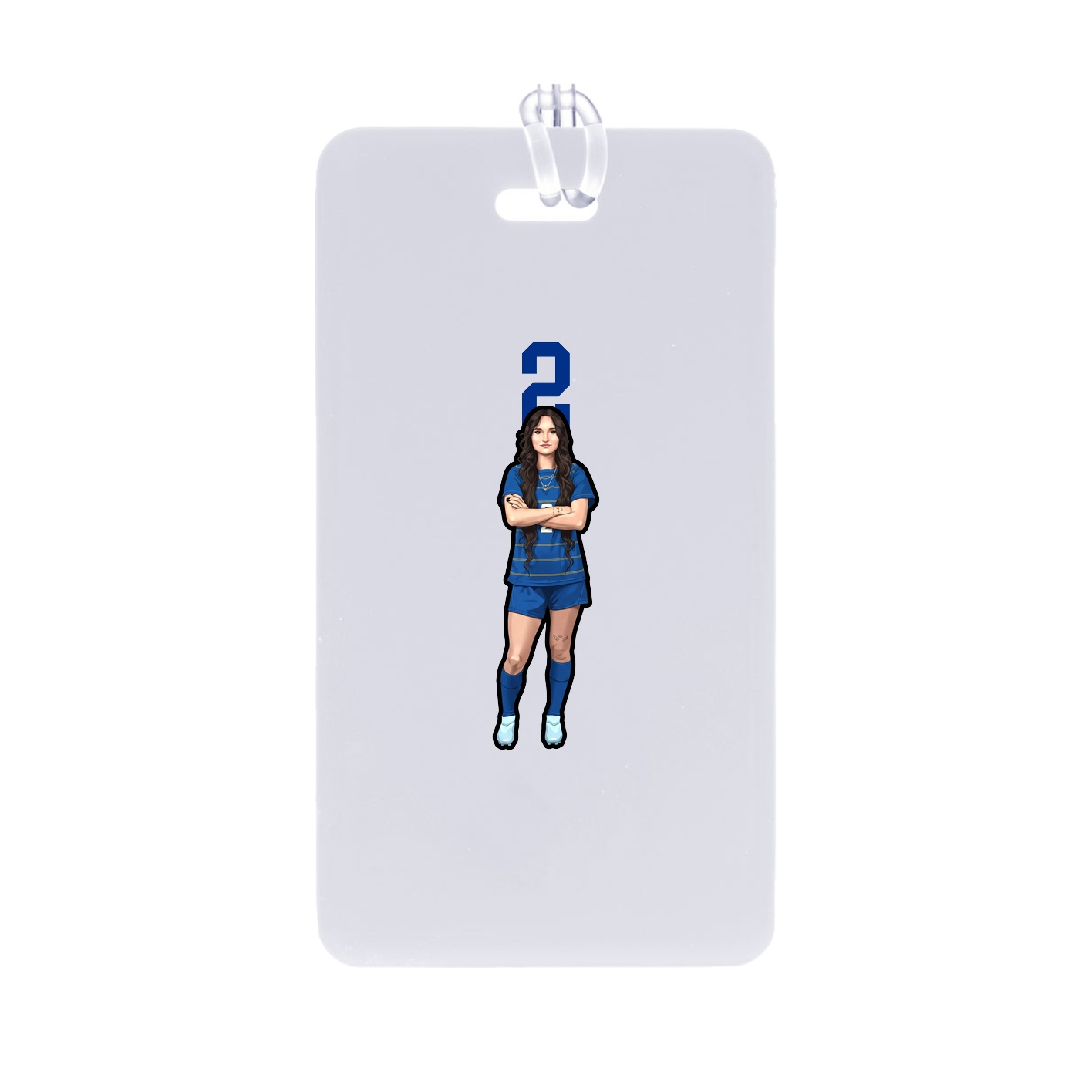 Bag Tag — Number Top in Classic