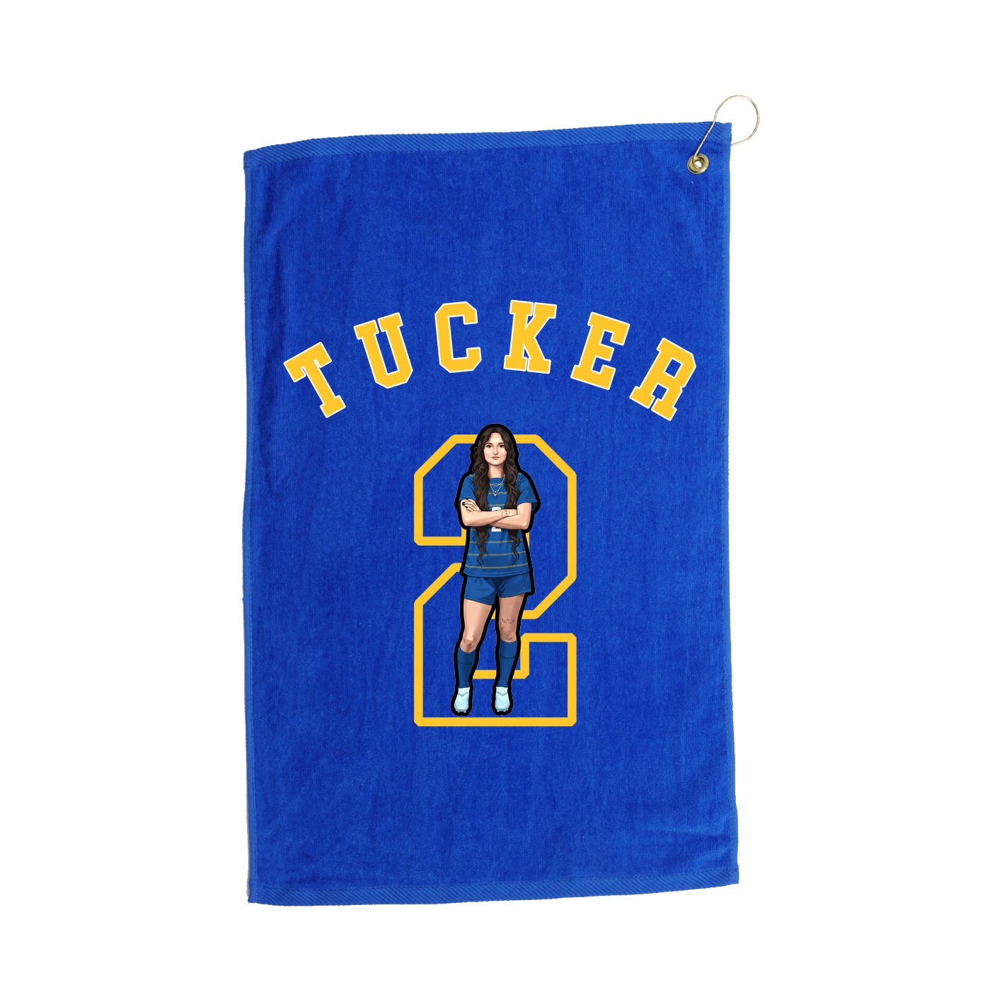 Golf Towel — Shirsey Arch in Royal