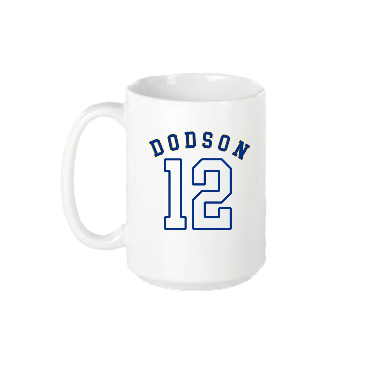 15oz Coffee Mug — Shirsey Arch in White