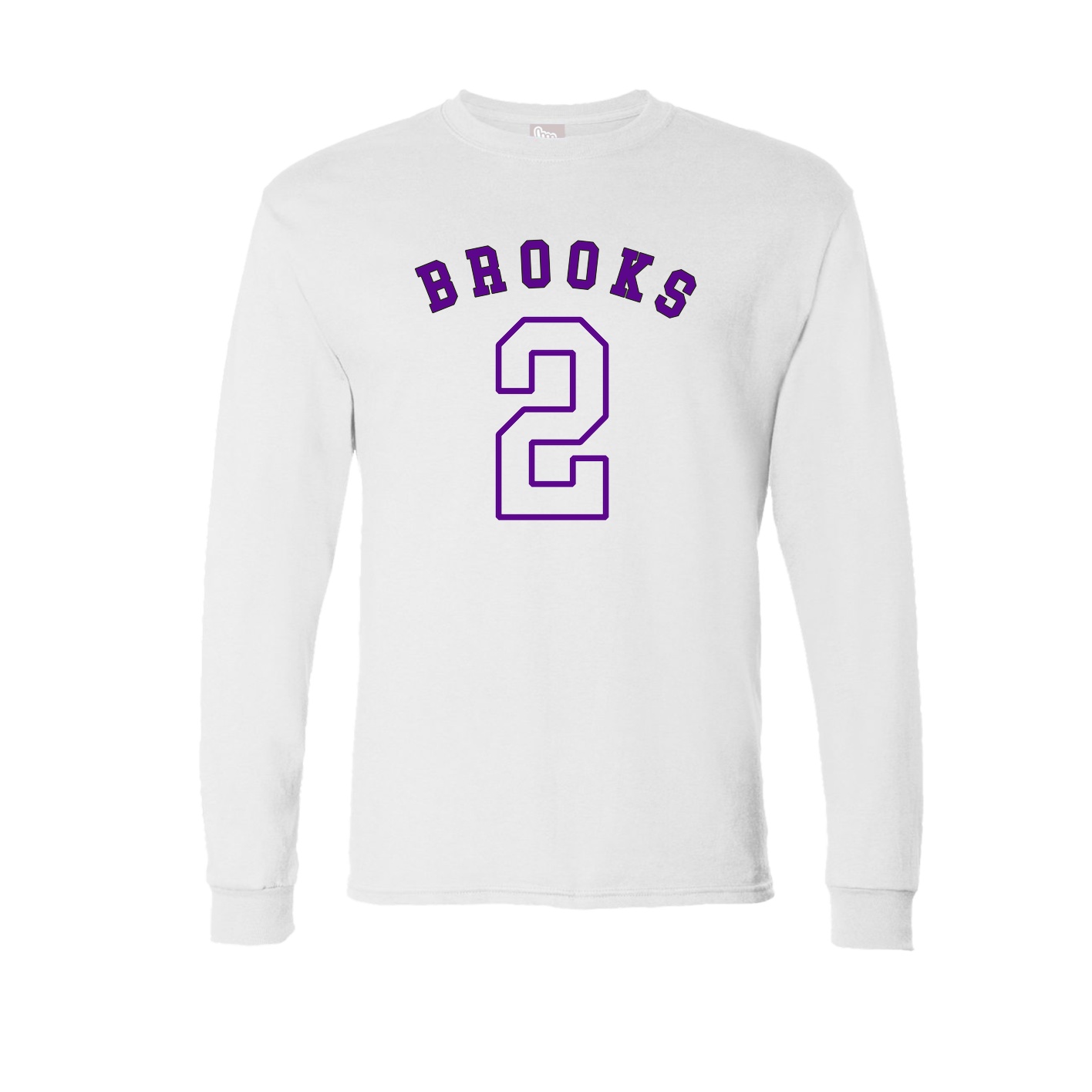 Long Sleeve Tee — Shirsey Arch in White