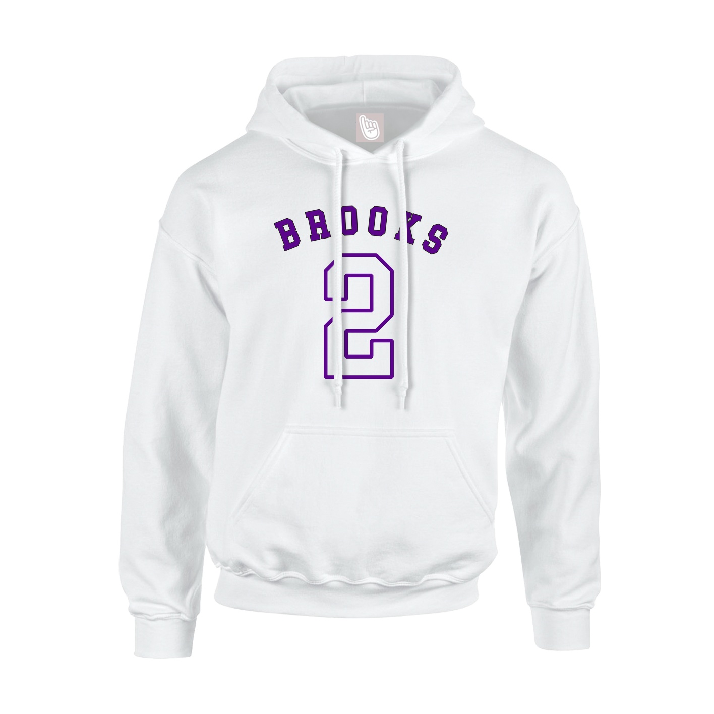 Hoodie — Shirsey Arch in White