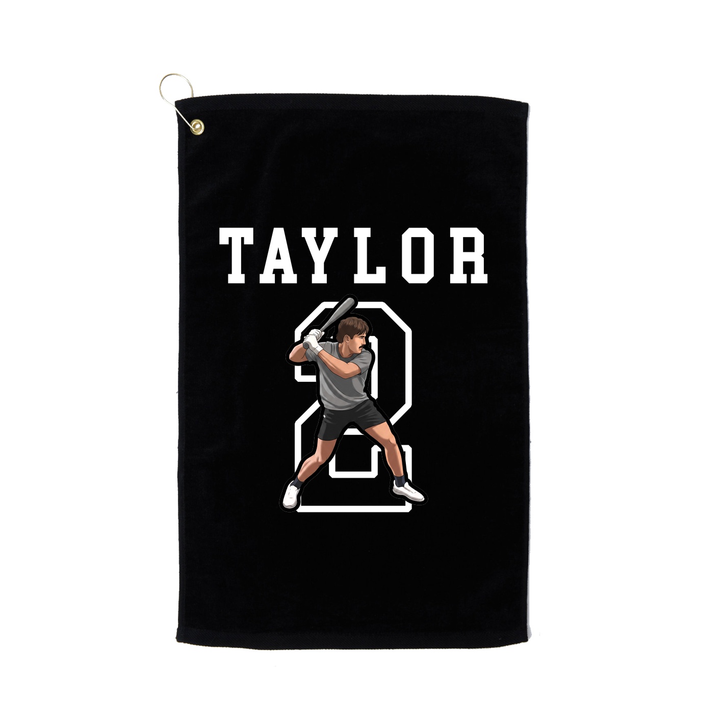 Golf Towel — Shirsey in Black