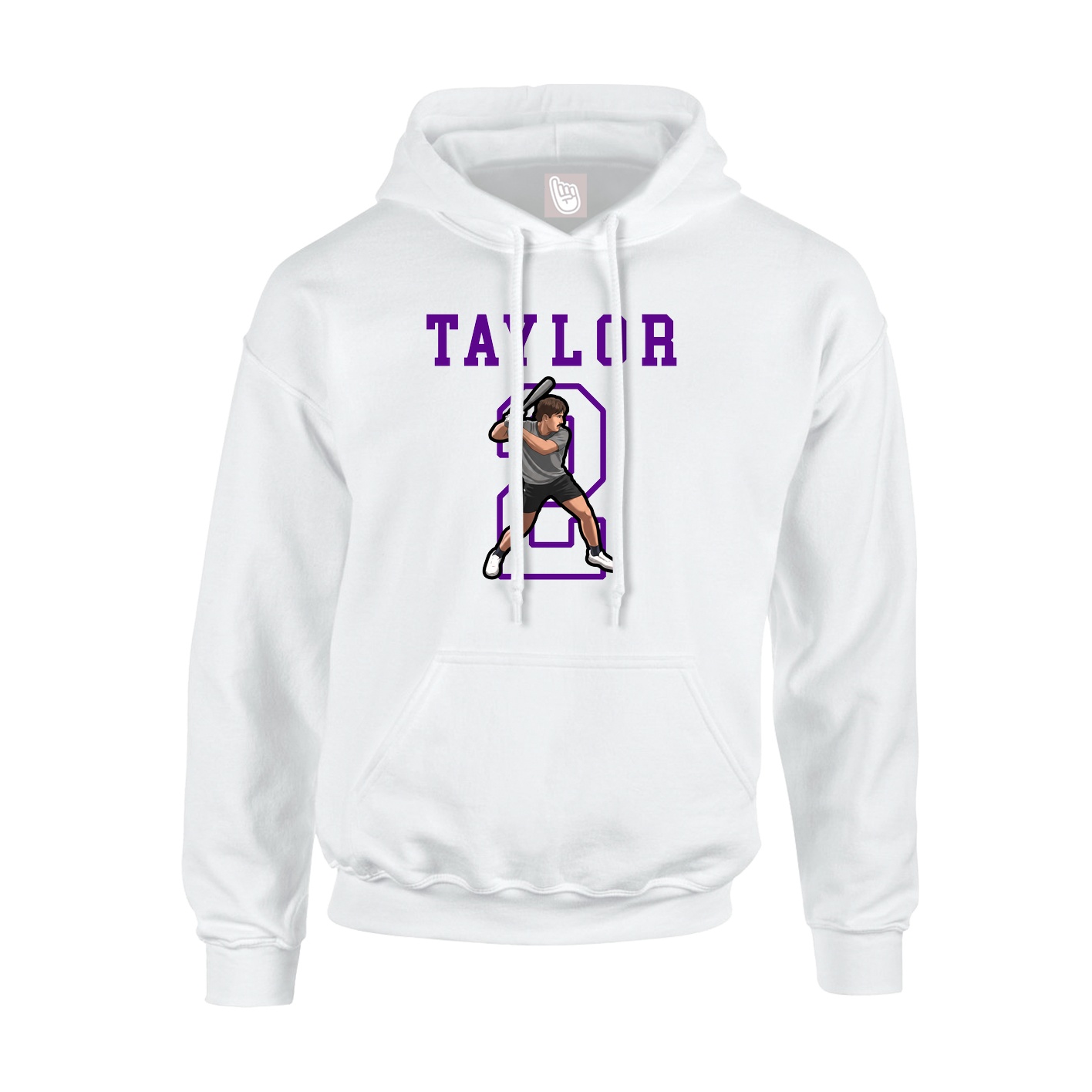 Hoodie — Shirsey in White