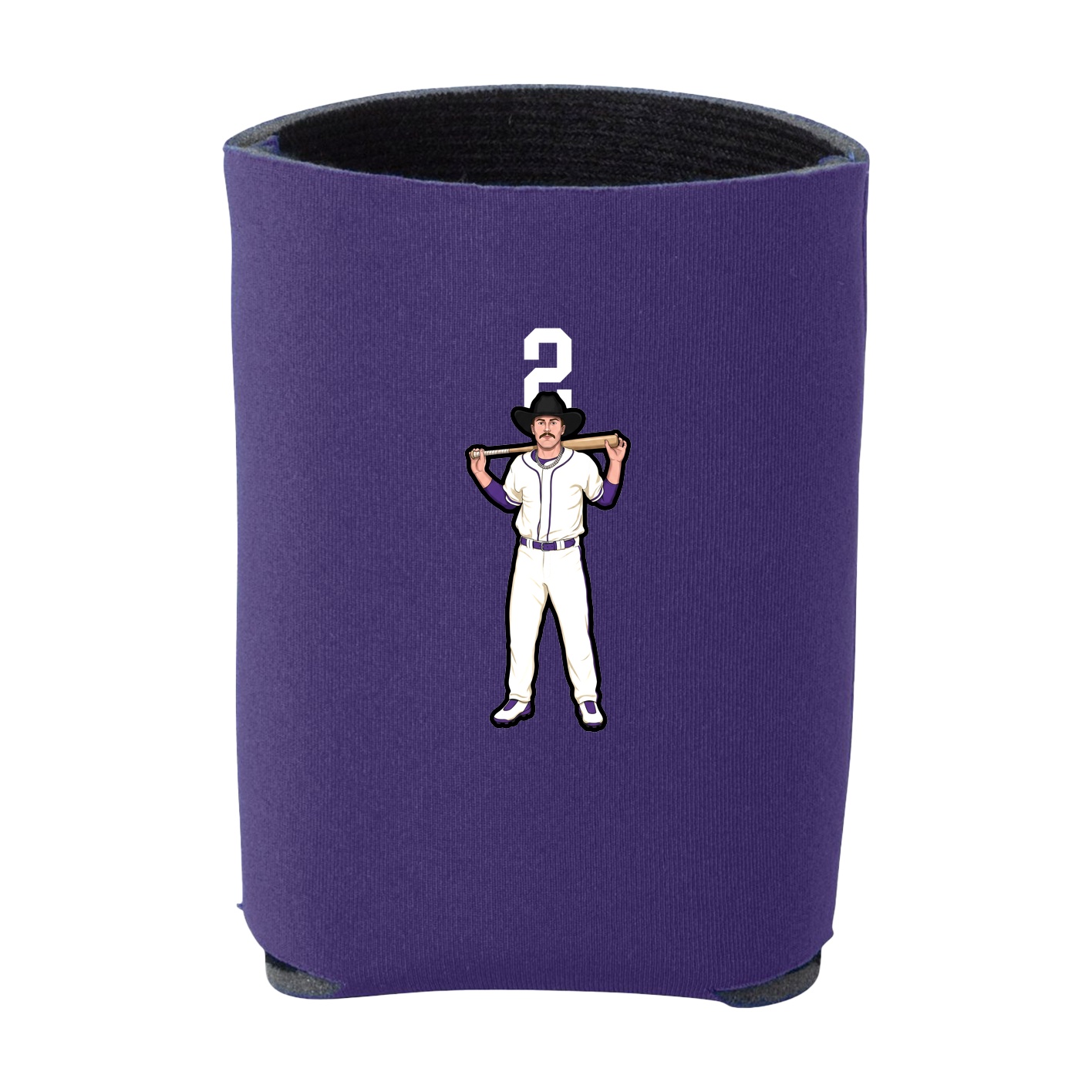 Can Holder — Number Top in Purple