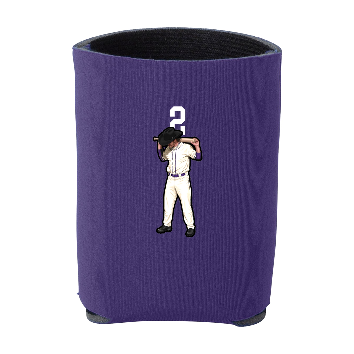 Can Holder — Number Top in Purple