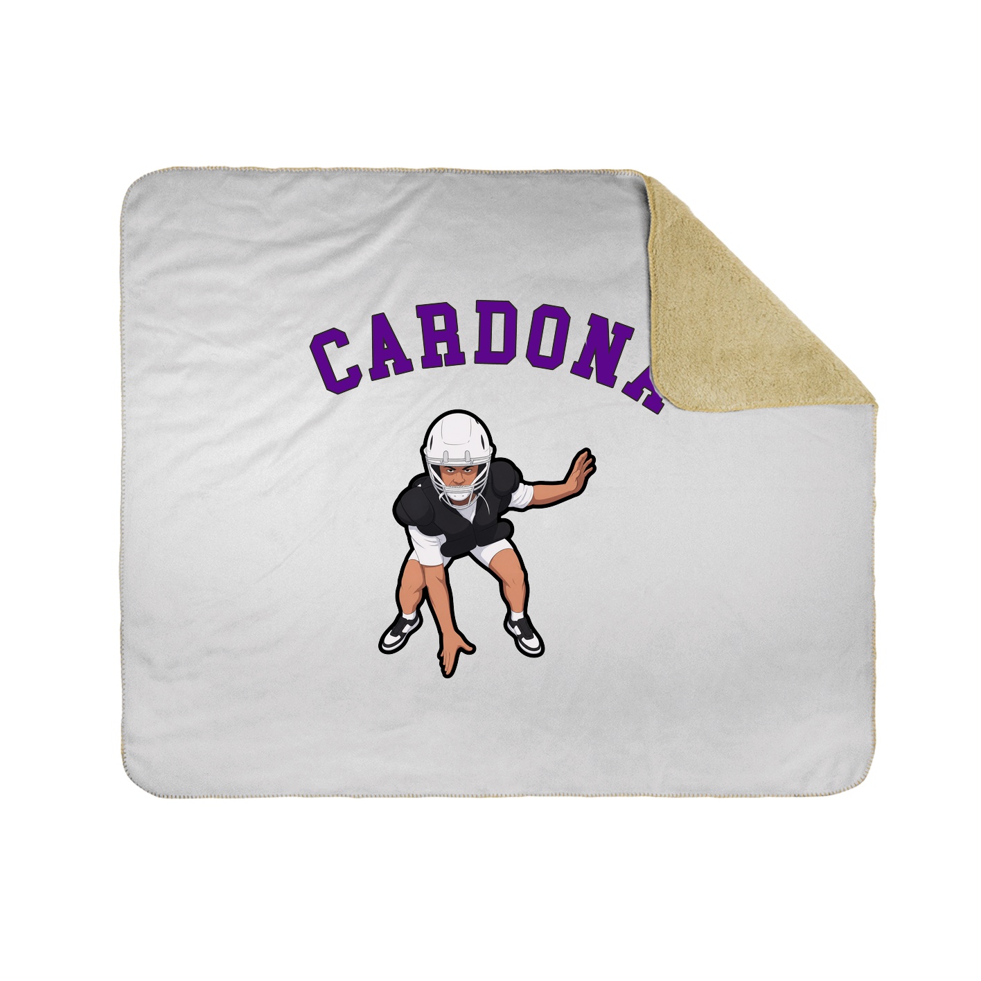 Throw Blanket — Shirsey Arch in White