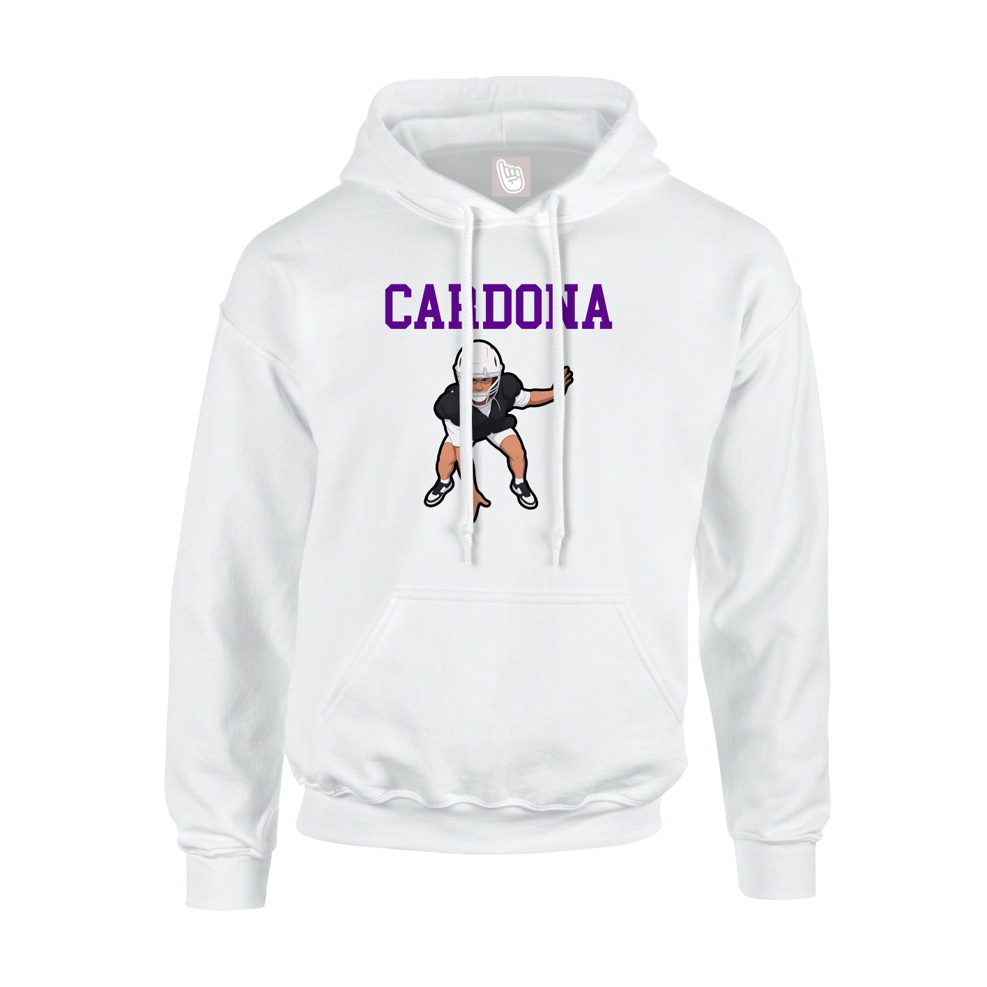 Youth Hoodie — Shirsey in White