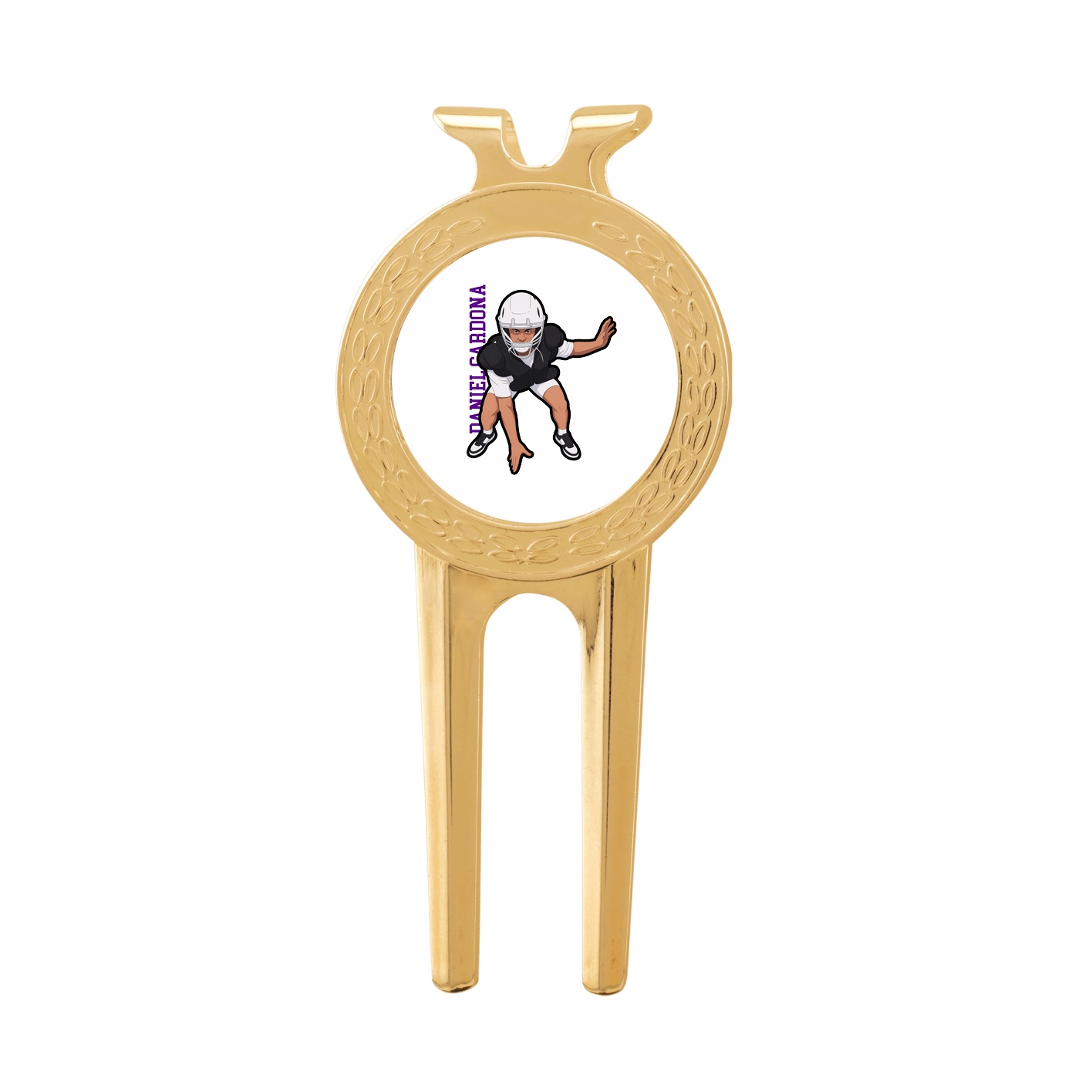 Divot Tool with Ball Marker — Name Vertical in Classic