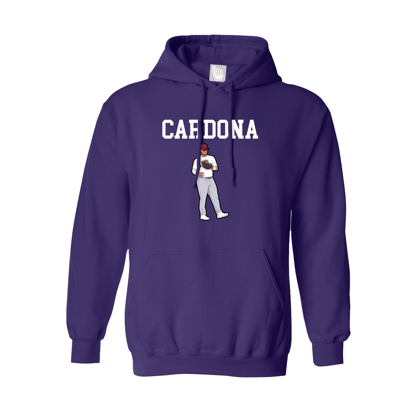 Hoodie — Shirsey in Purple