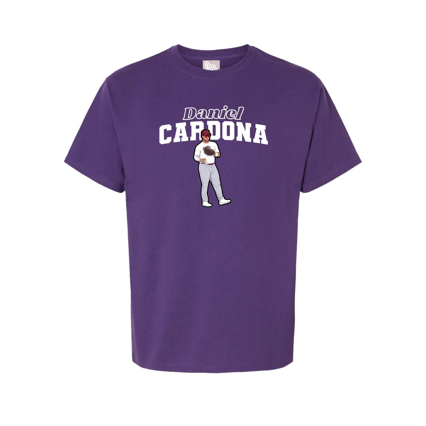Tee — Name Arch in Purple