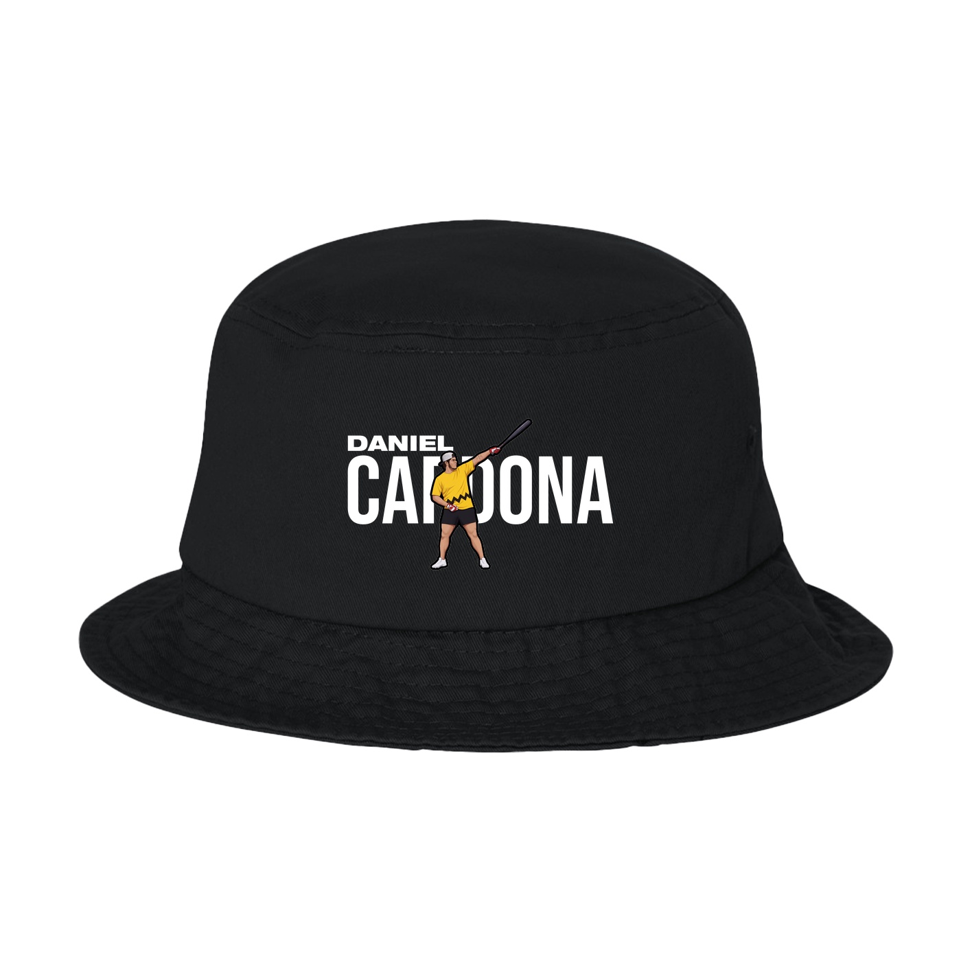 Bucket Cap — Player Name in Black