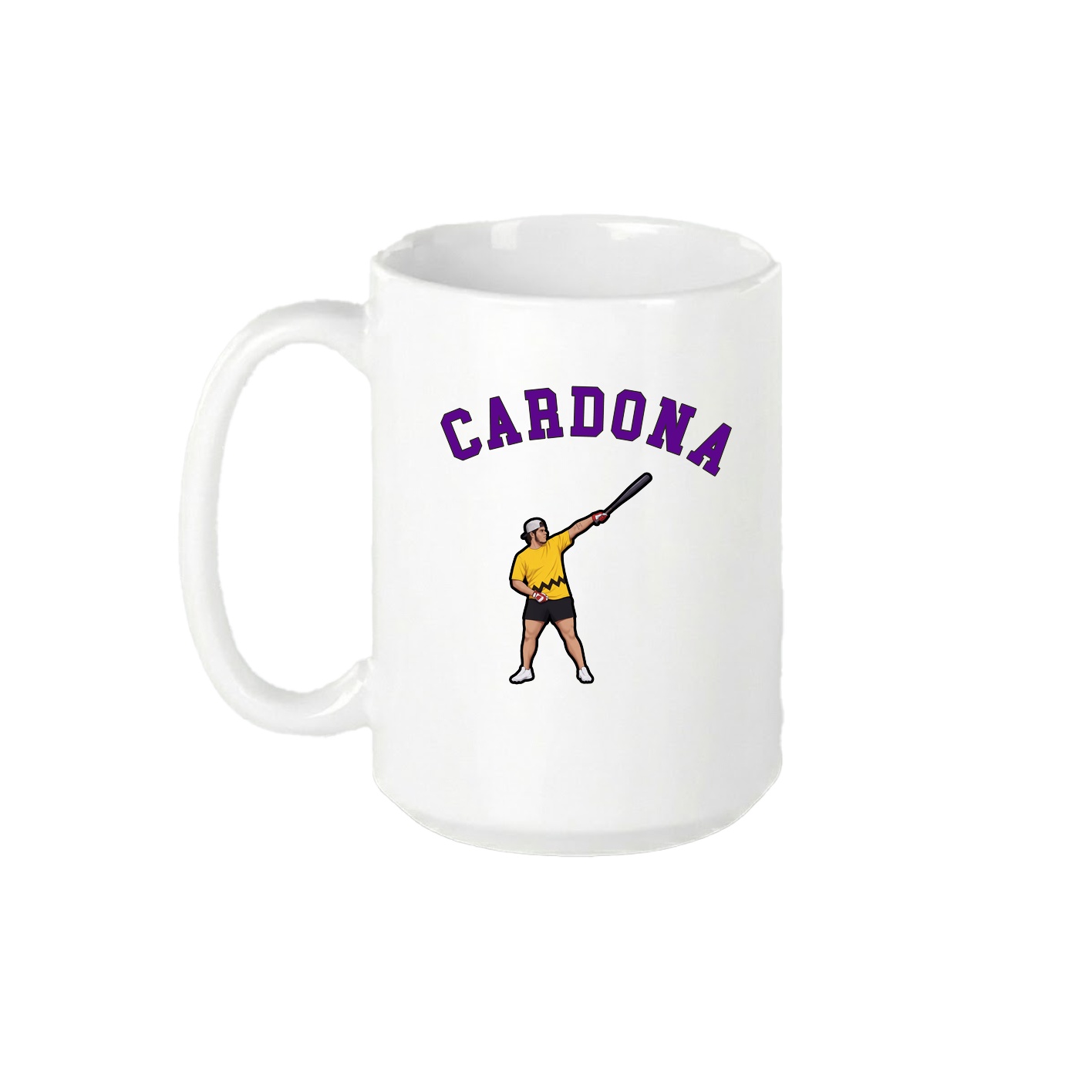15oz Coffee Mug — Shirsey Arch in White