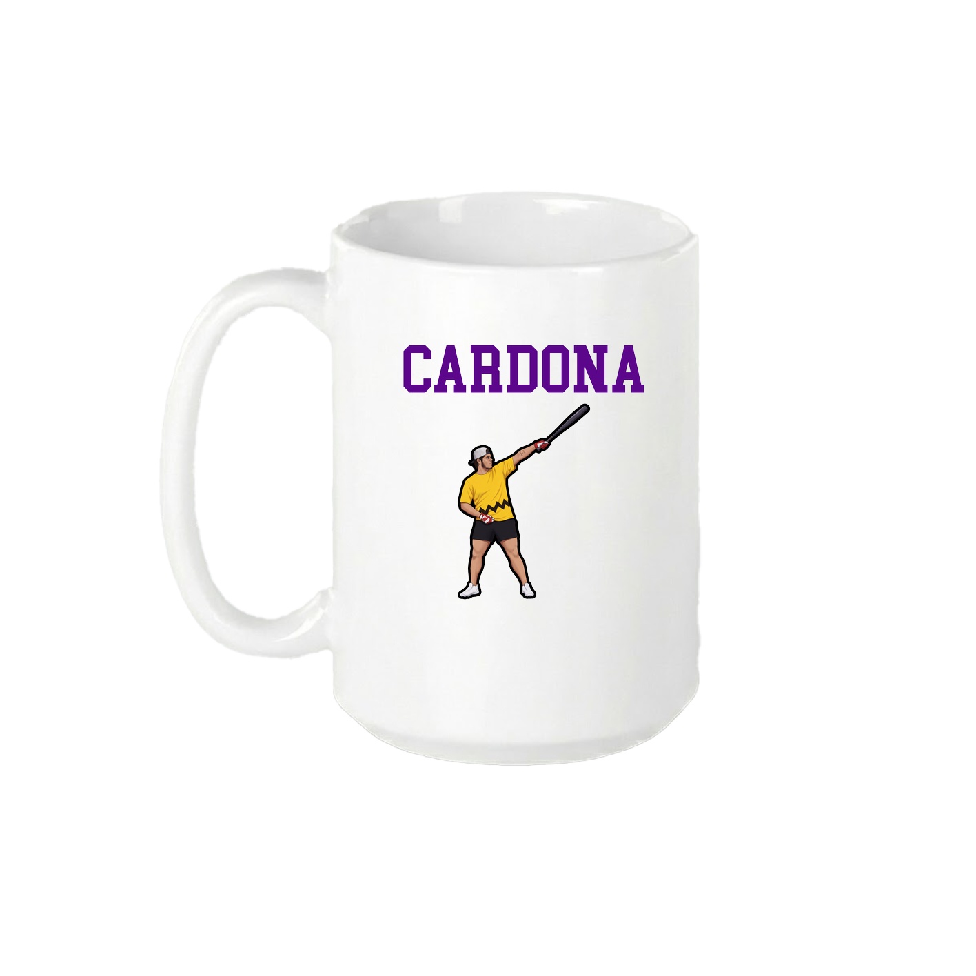 15oz Coffee Mug — Shirsey in White