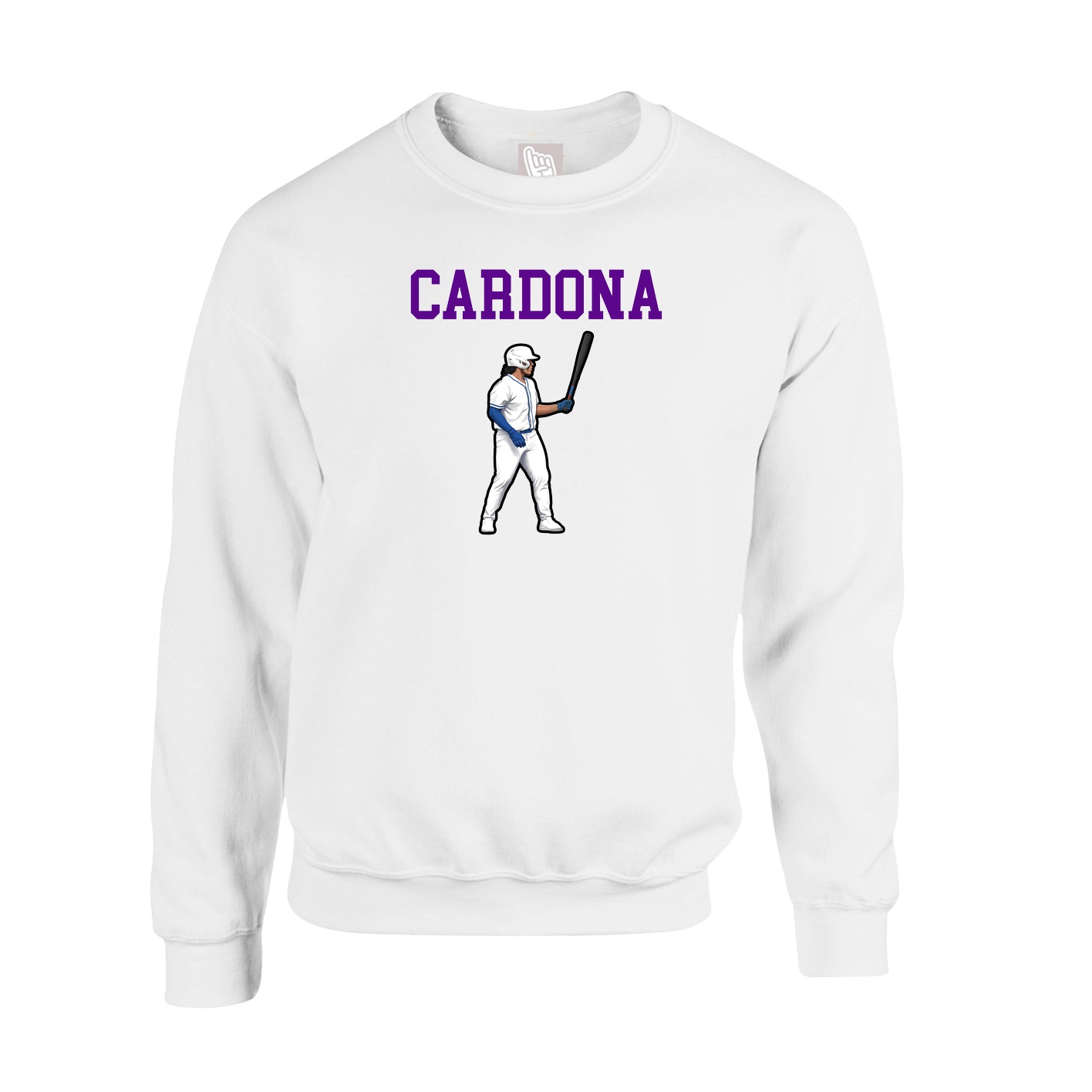 Fleece Crew — Shirsey in White