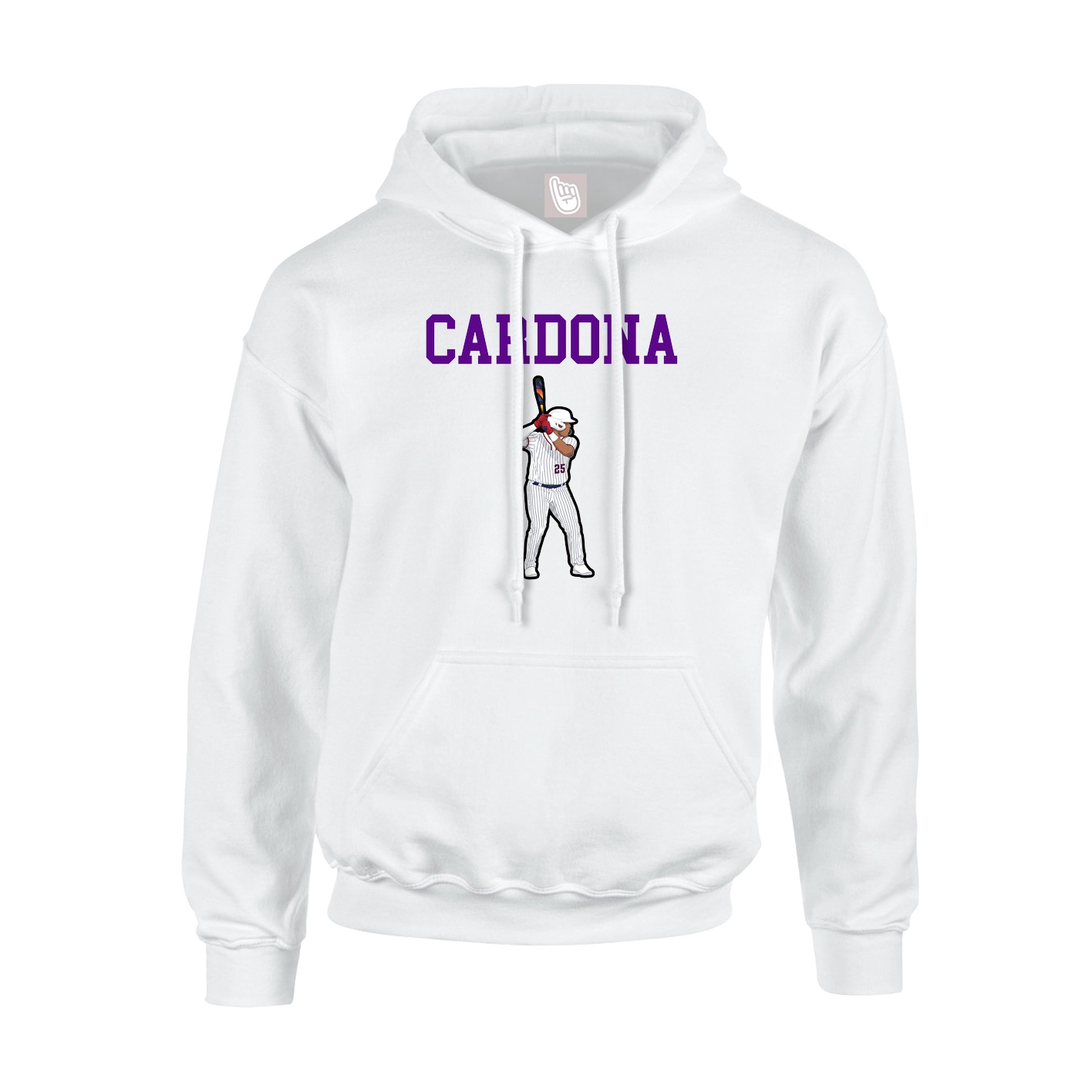 Hoodie — Shirsey in White
