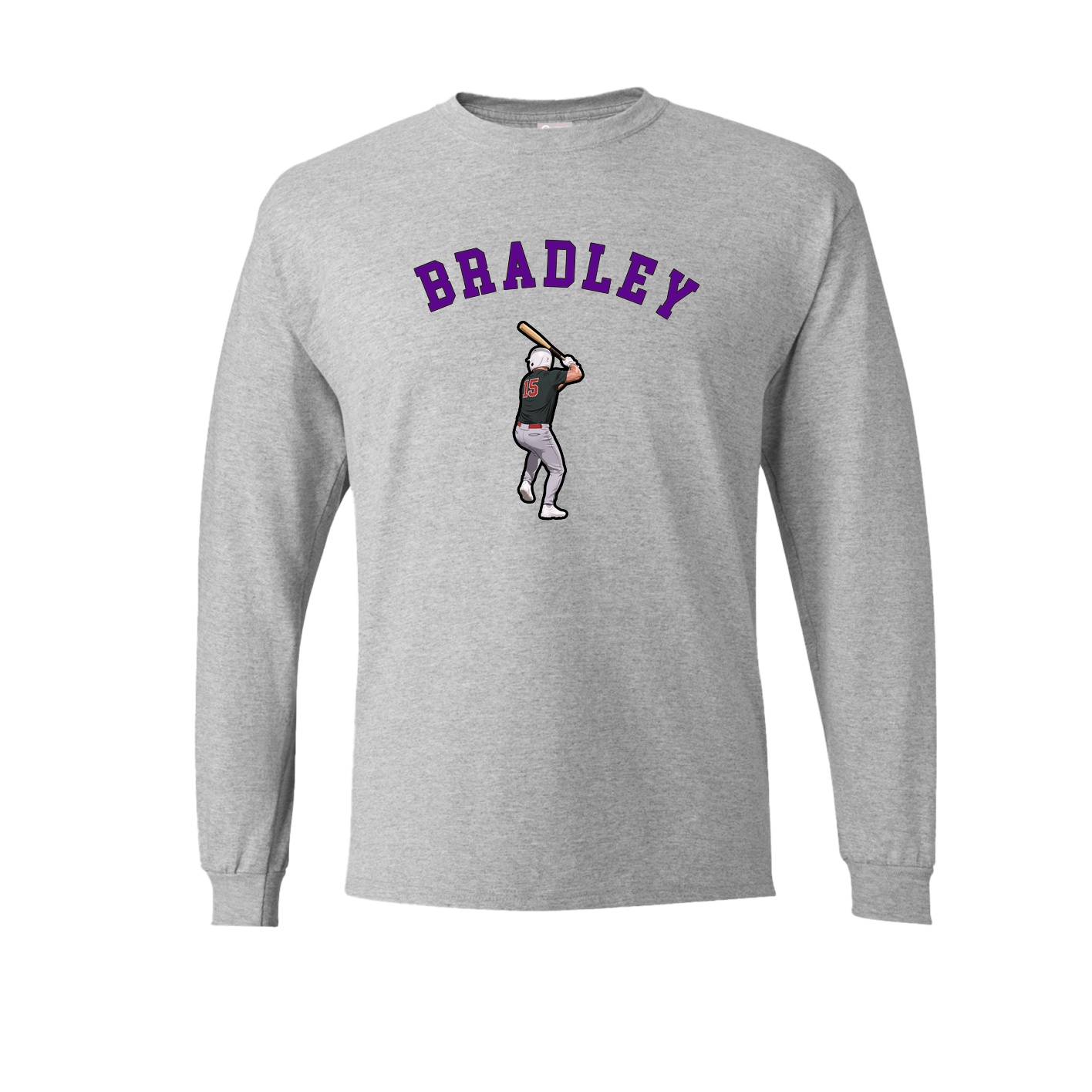 Long Sleeve Tee — Shirsey Arch in Grey