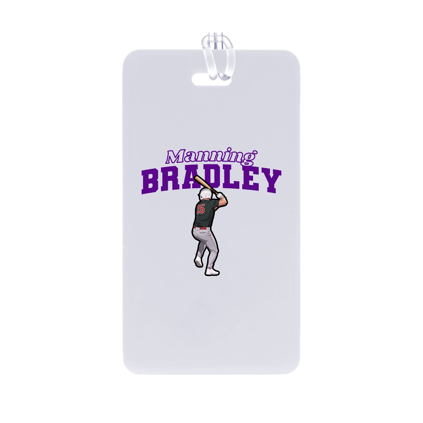 Bag Tag — Name Arch in Classic