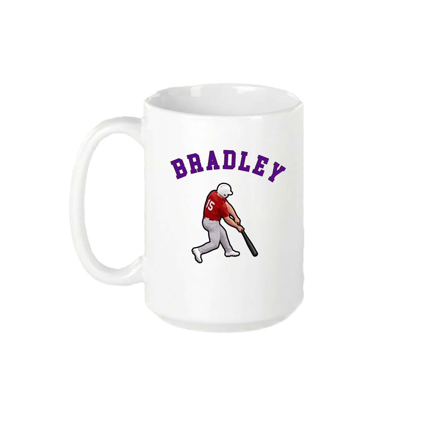 15oz Coffee Mug — Shirsey Arch in White