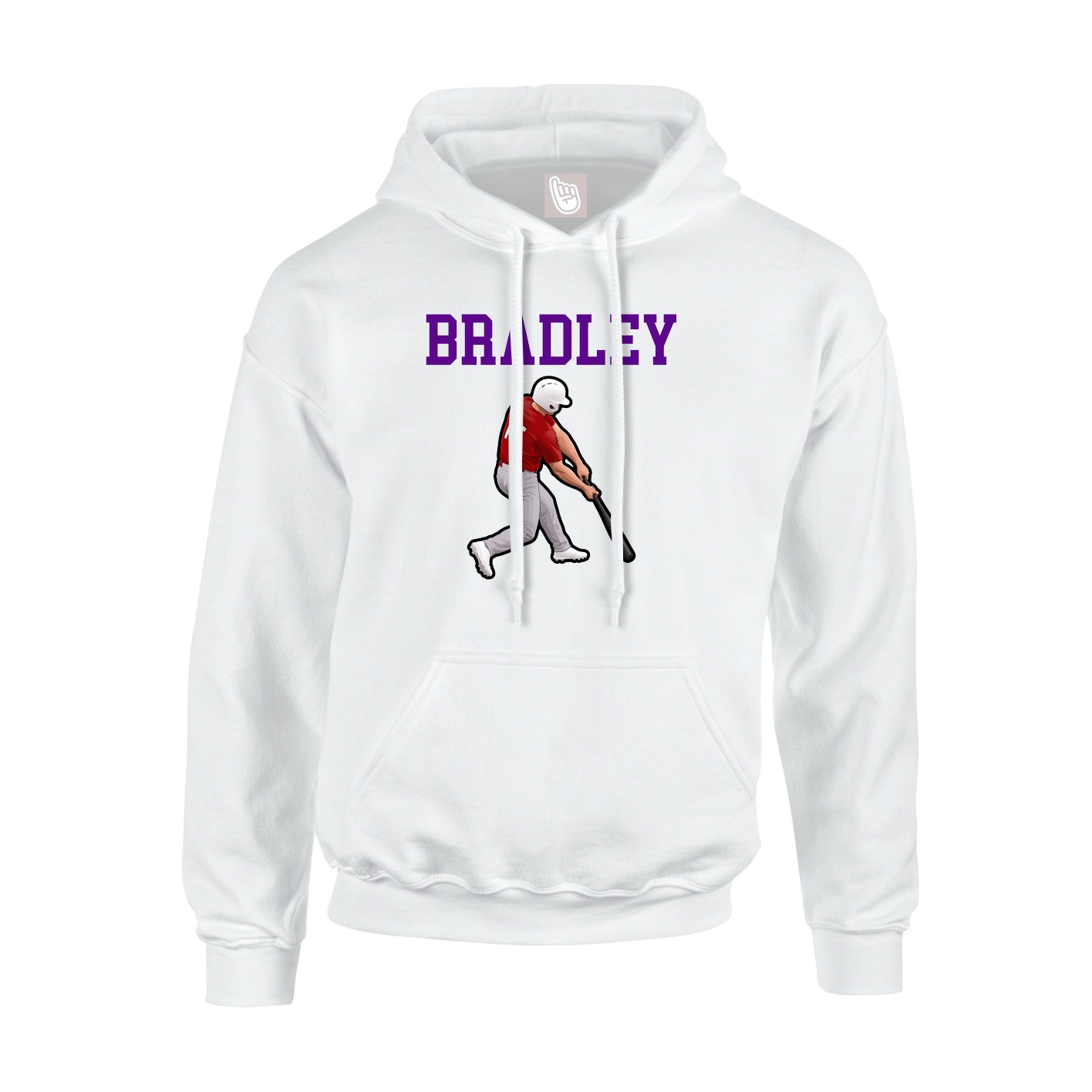 Youth Hoodie — Shirsey in White