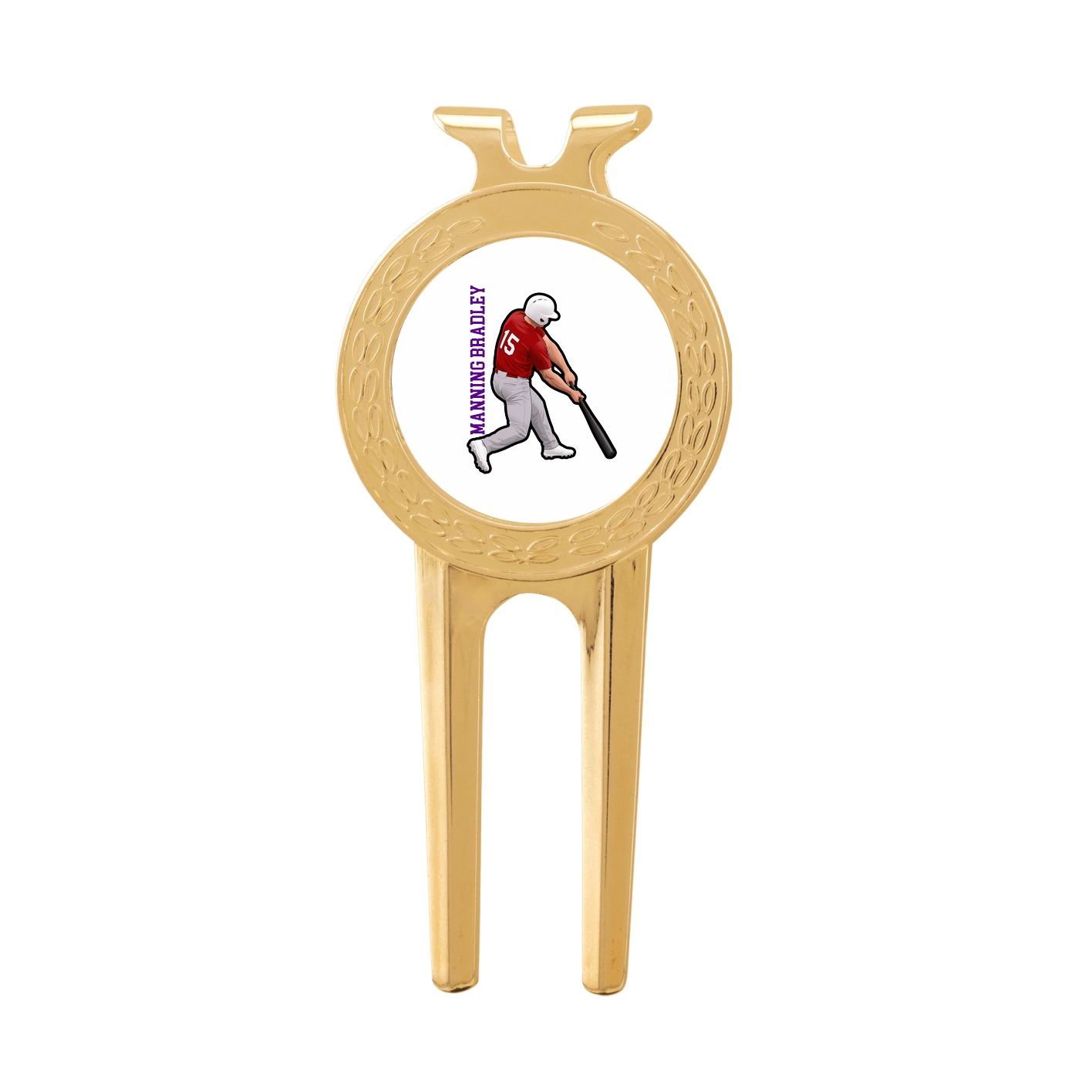 Divot Tool with Ball Marker — Name Vertical in Classic
