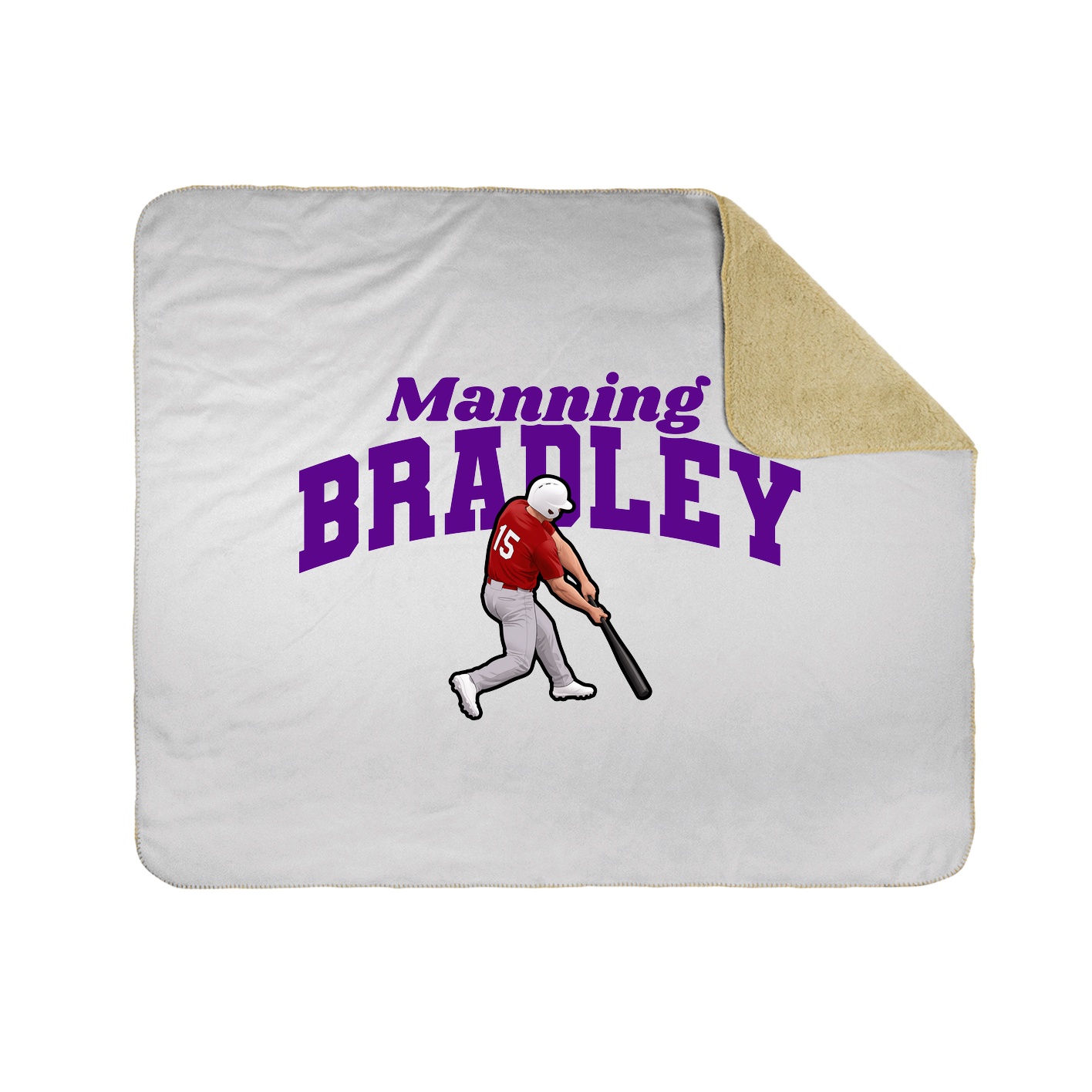 Throw Blanket — Signature Arch in White
