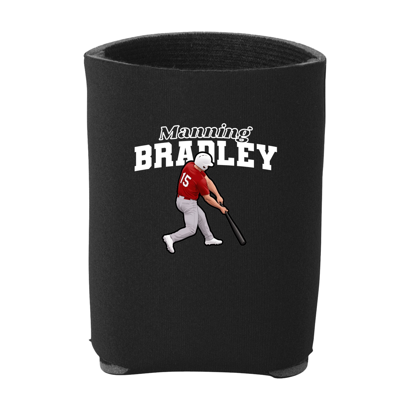 Can Holder — Name Arch in Black