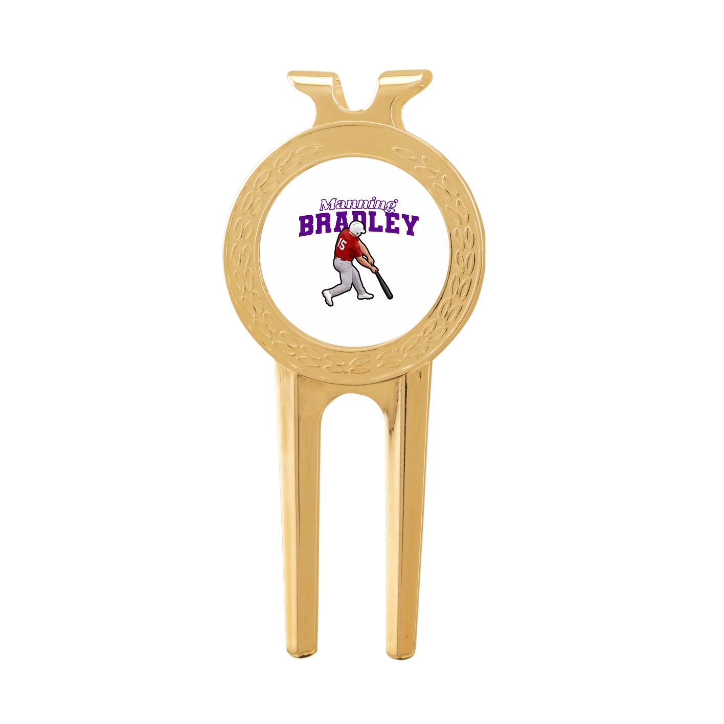 Divot Tool with Ball Marker — Name Arch in Classic