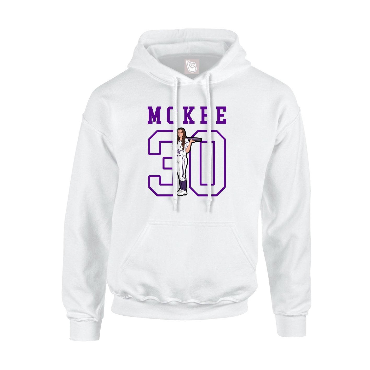 Youth Hoodie — Shirsey in White