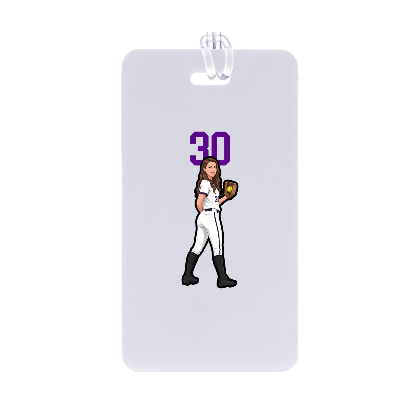 Bag Tag — Number Top in Classic