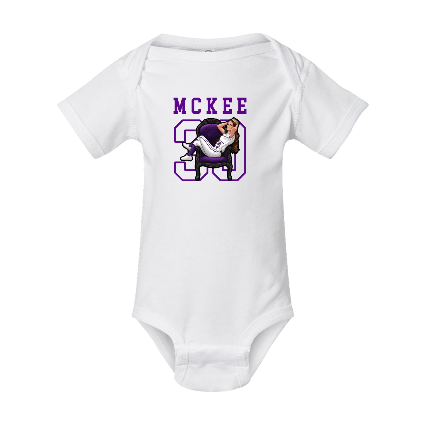Baby Onesie — Shirsey in White