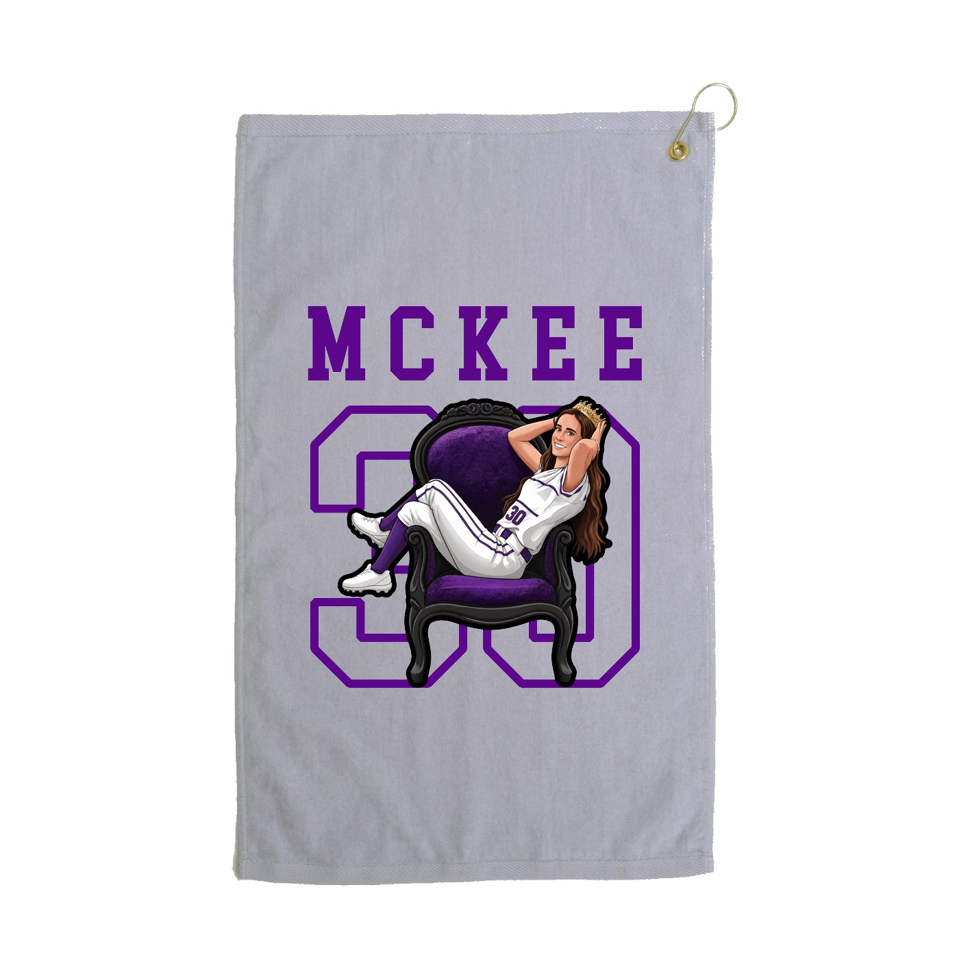 Golf Towel — Shirsey in Grey