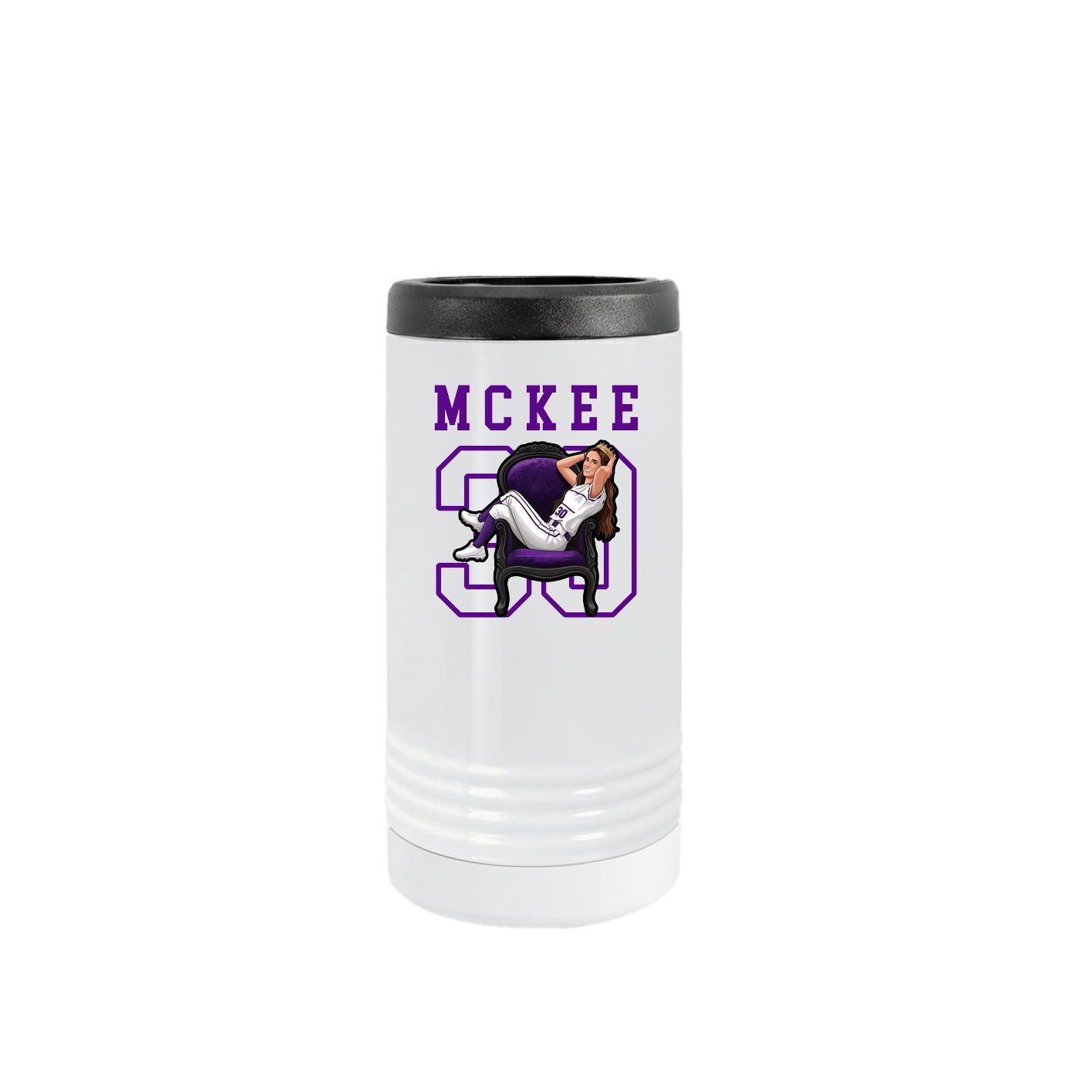 Slim Beverage Holder — Shirsey in White
