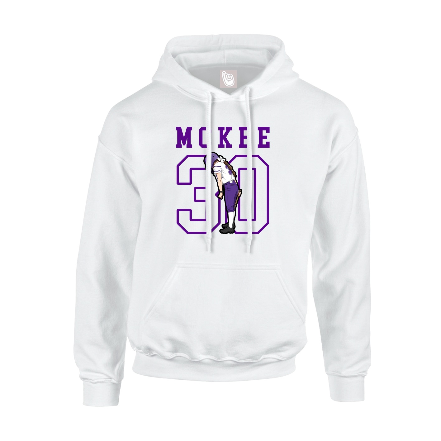 Hoodie — Shirsey in White