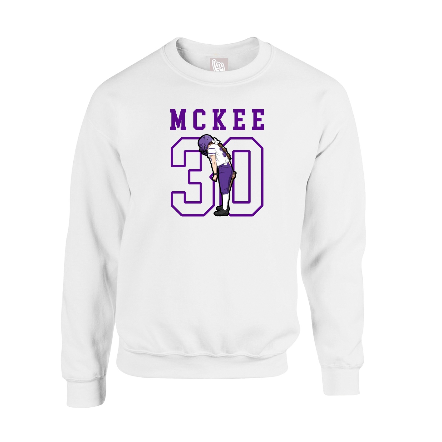Fleece Crew — Shirsey in White