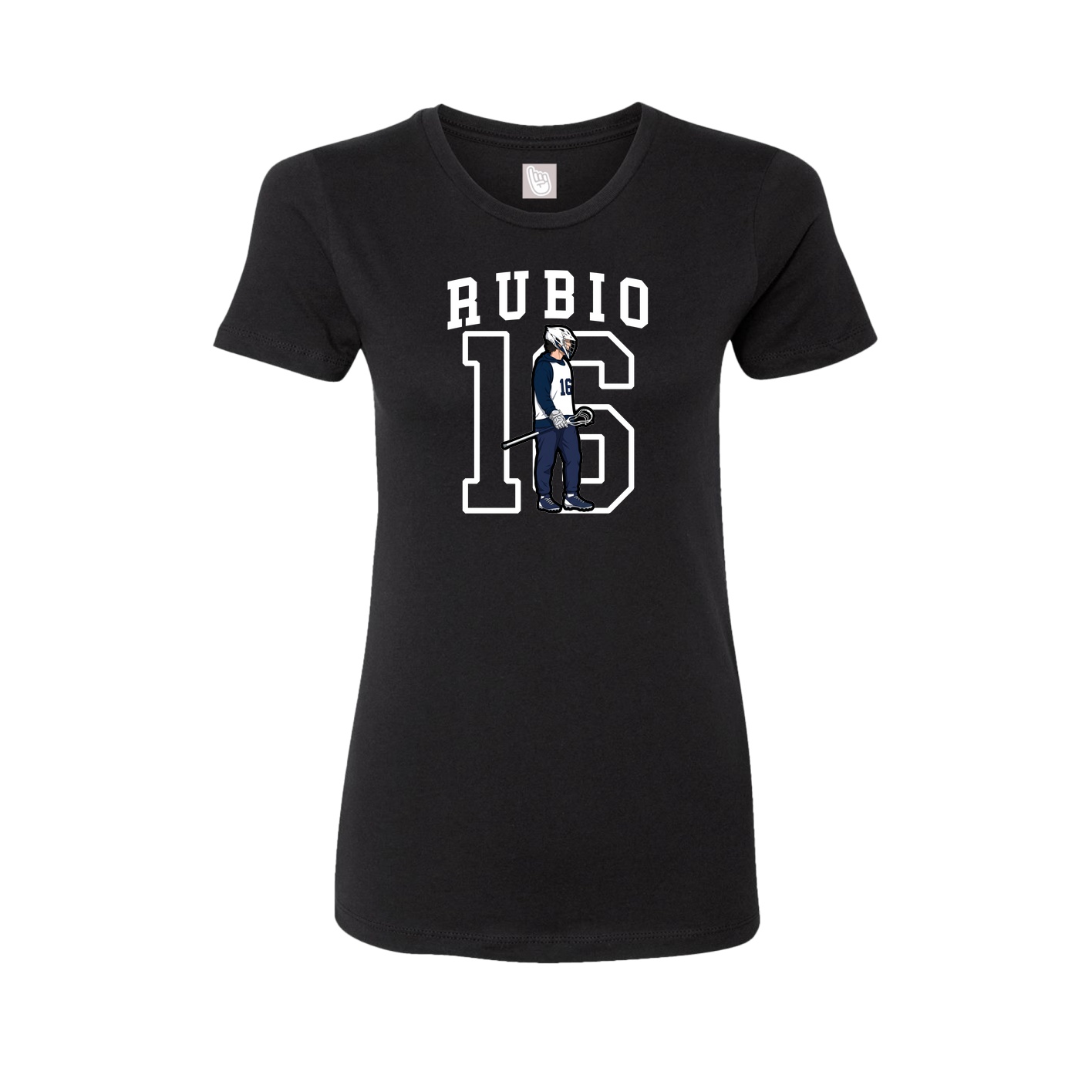 Fitted Women's Tee — Shirsey in Black