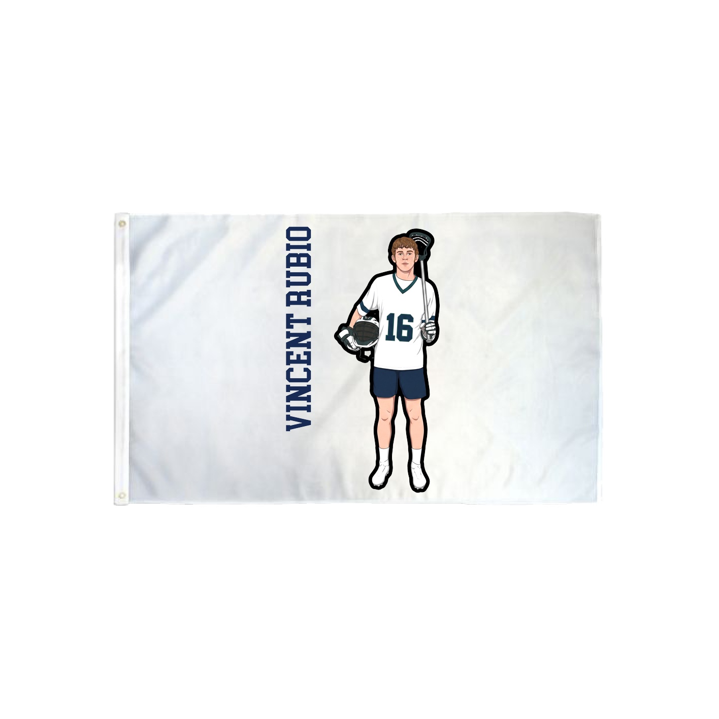 3x5 Flag — Name Vertical in Classic