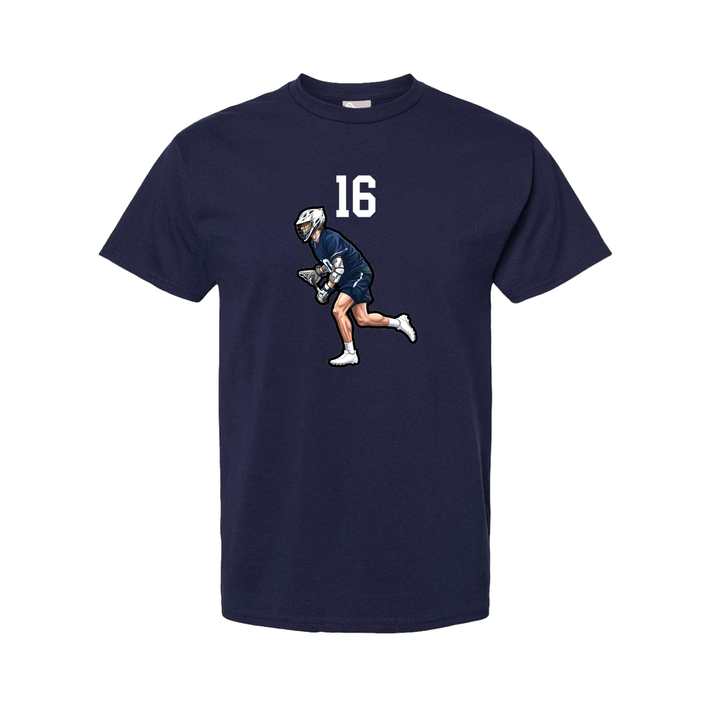 Tee — Number Top in Navy