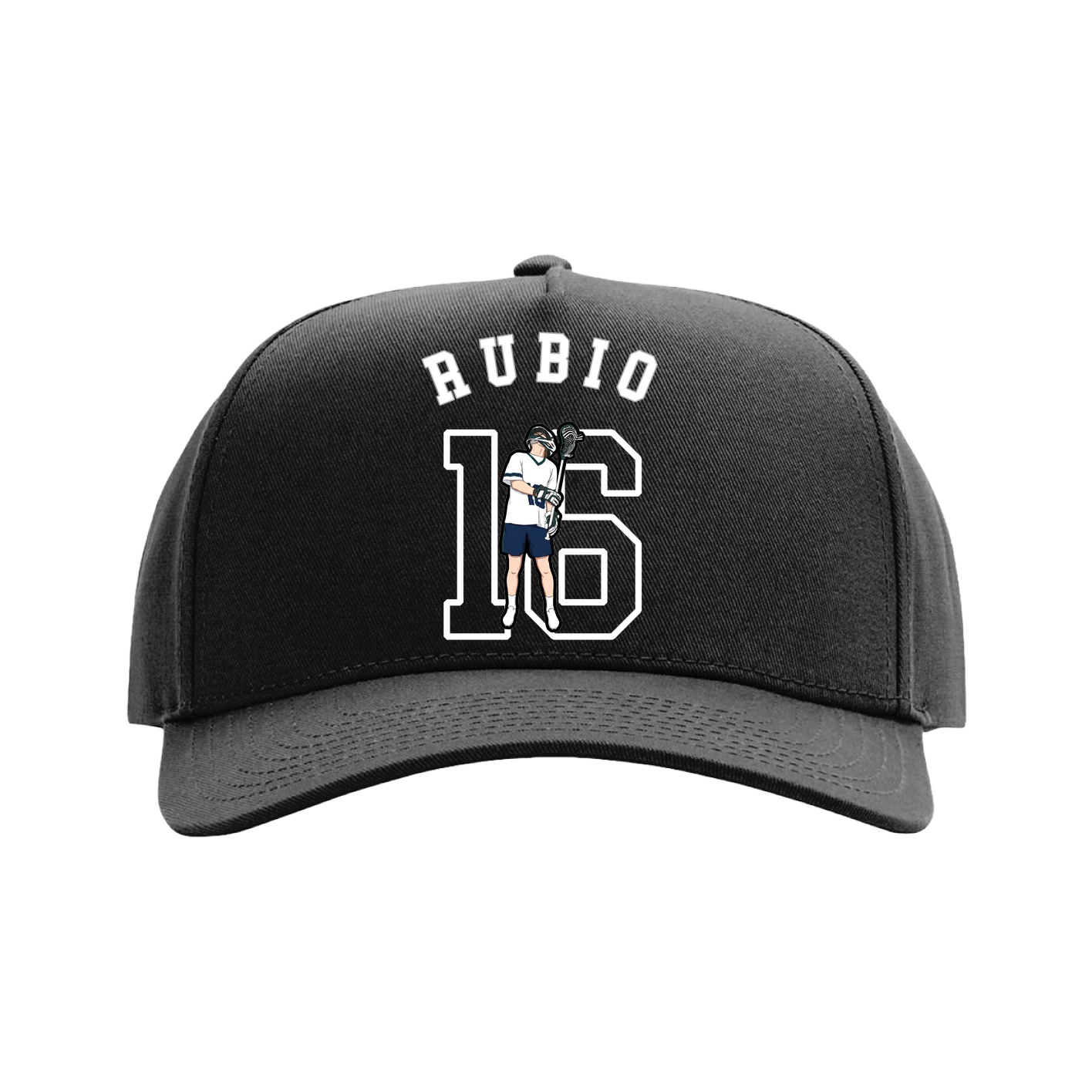 Full Fabric Five-Panel Champ Cap