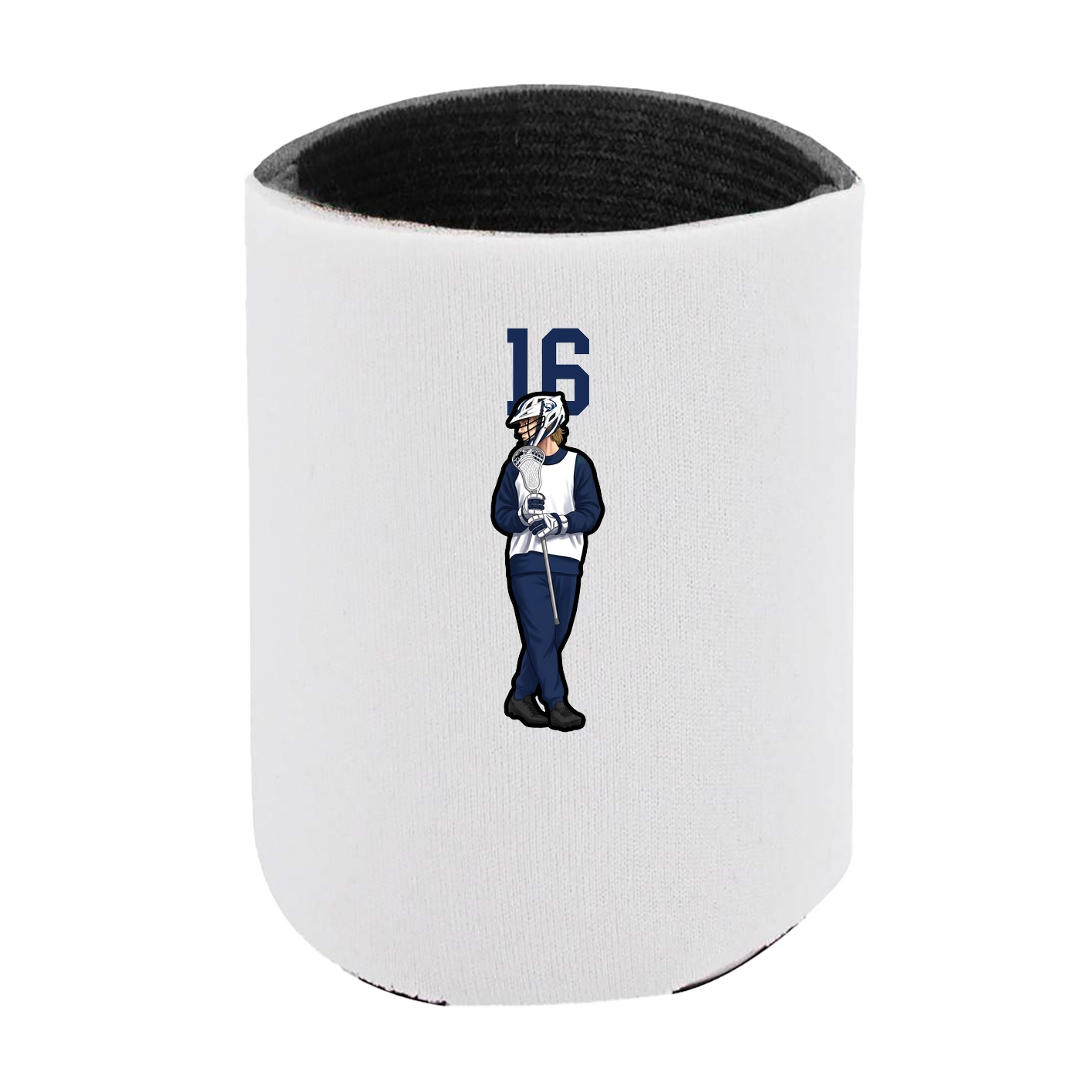 Can Holder — Number Top in White